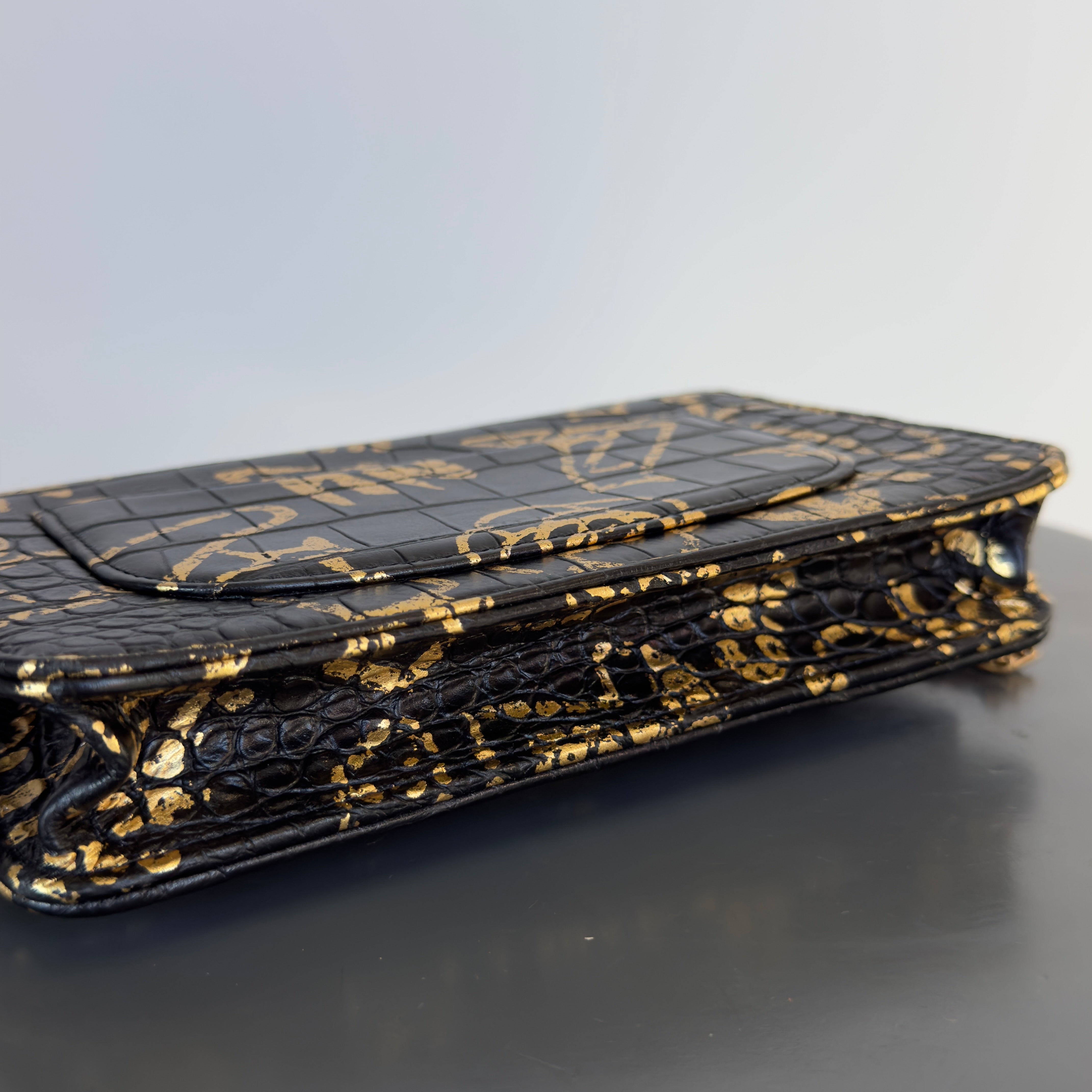 Chanel Paris-New York Graffiti Reissue Wallet On Chain - Queen May