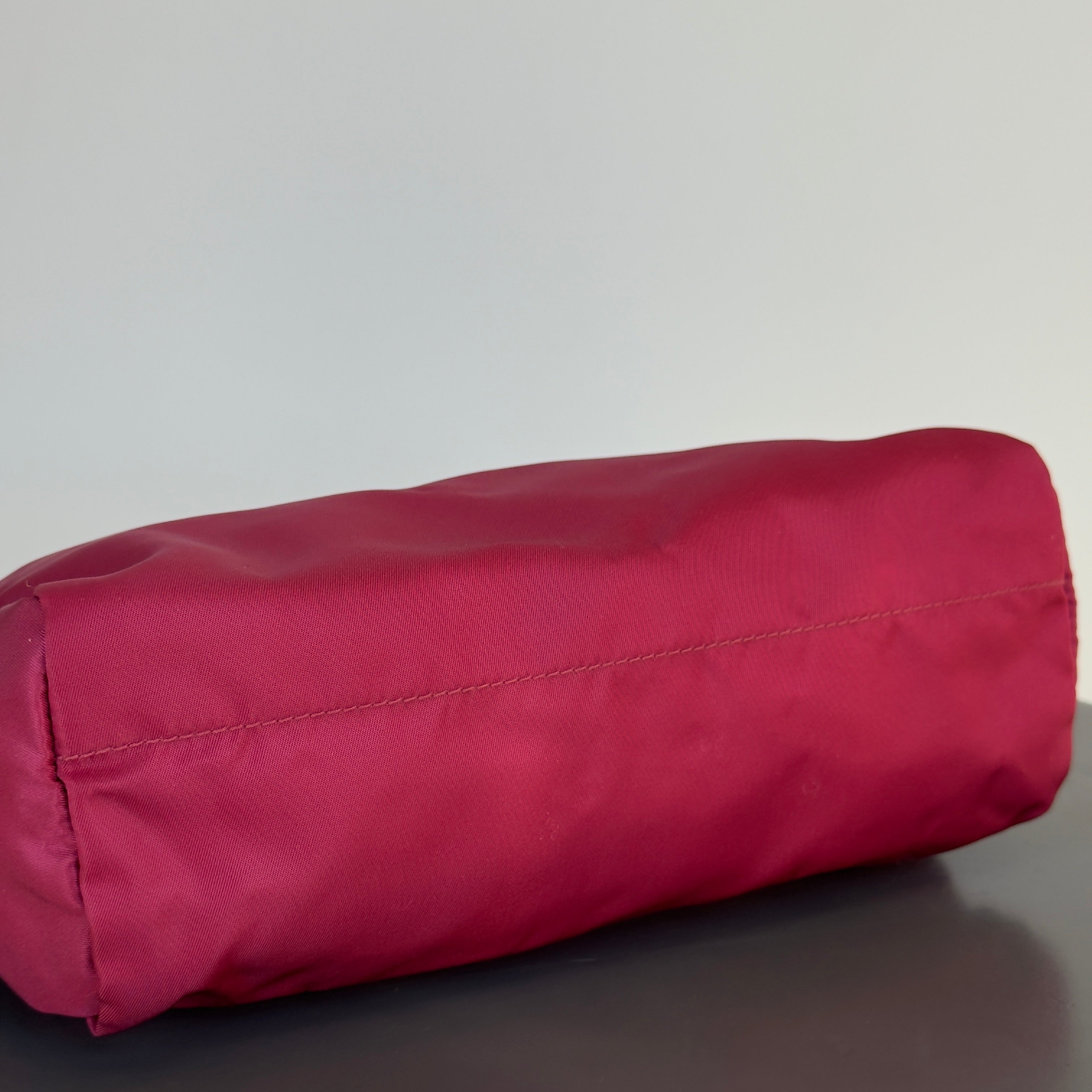 Prada Nylon Pink Cosmetic Pouch - Queen May