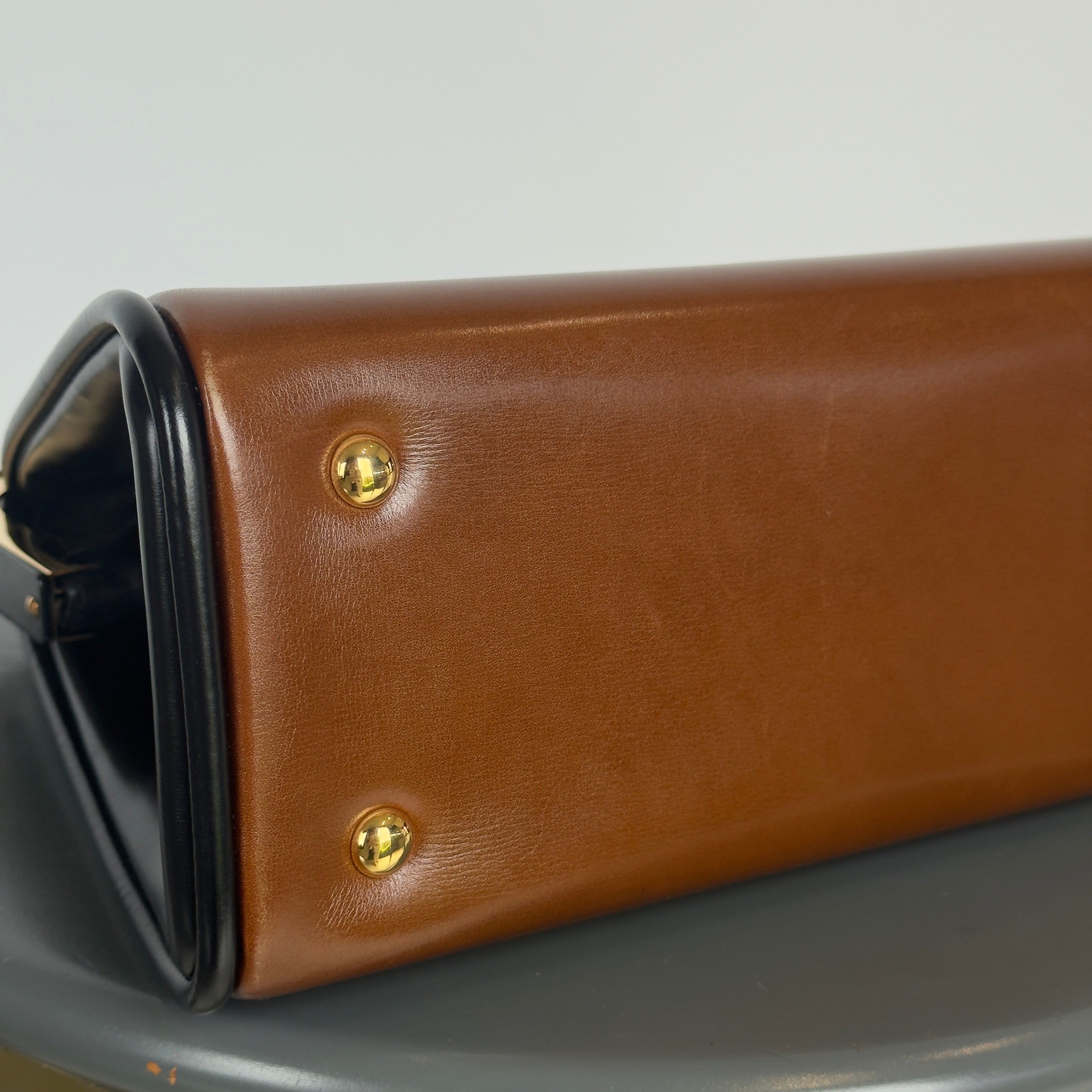 Christian Dior Vintage Fermoir Top Handle - Queen May