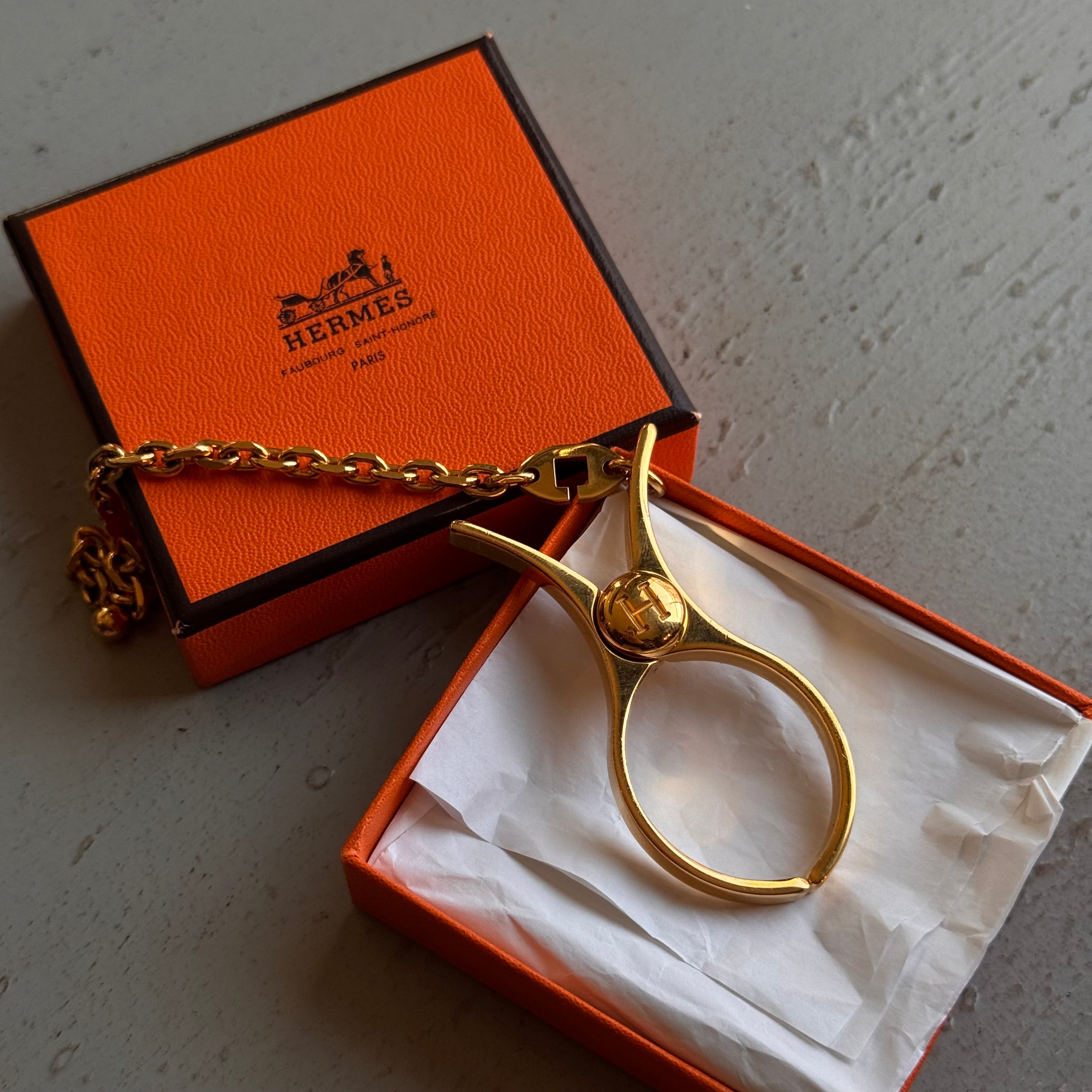 Hermes Filou Glove Clip Gold Plating - Queen May