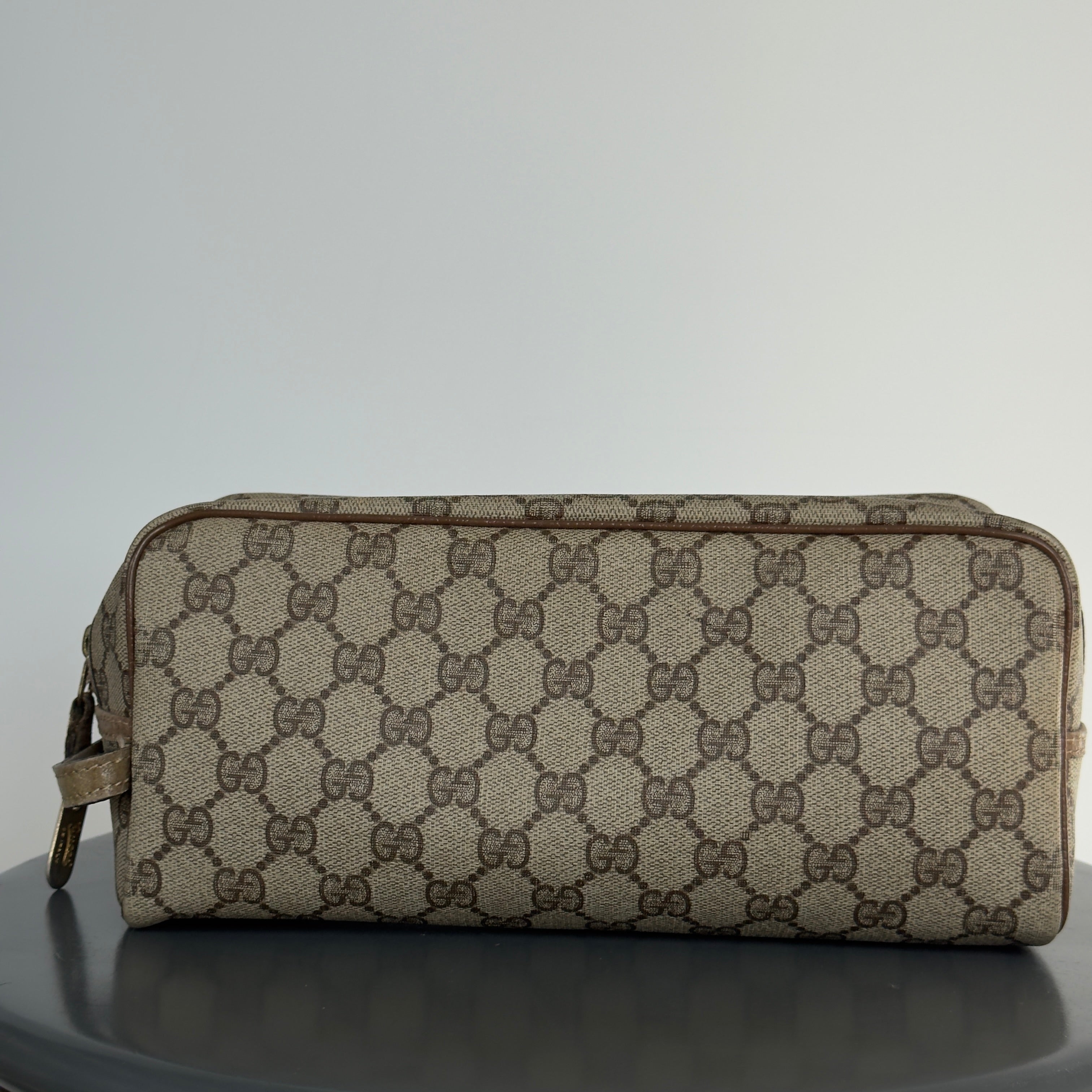 Vintage Gucci GG Supreme Canvas Cosmetic Case - Queen May