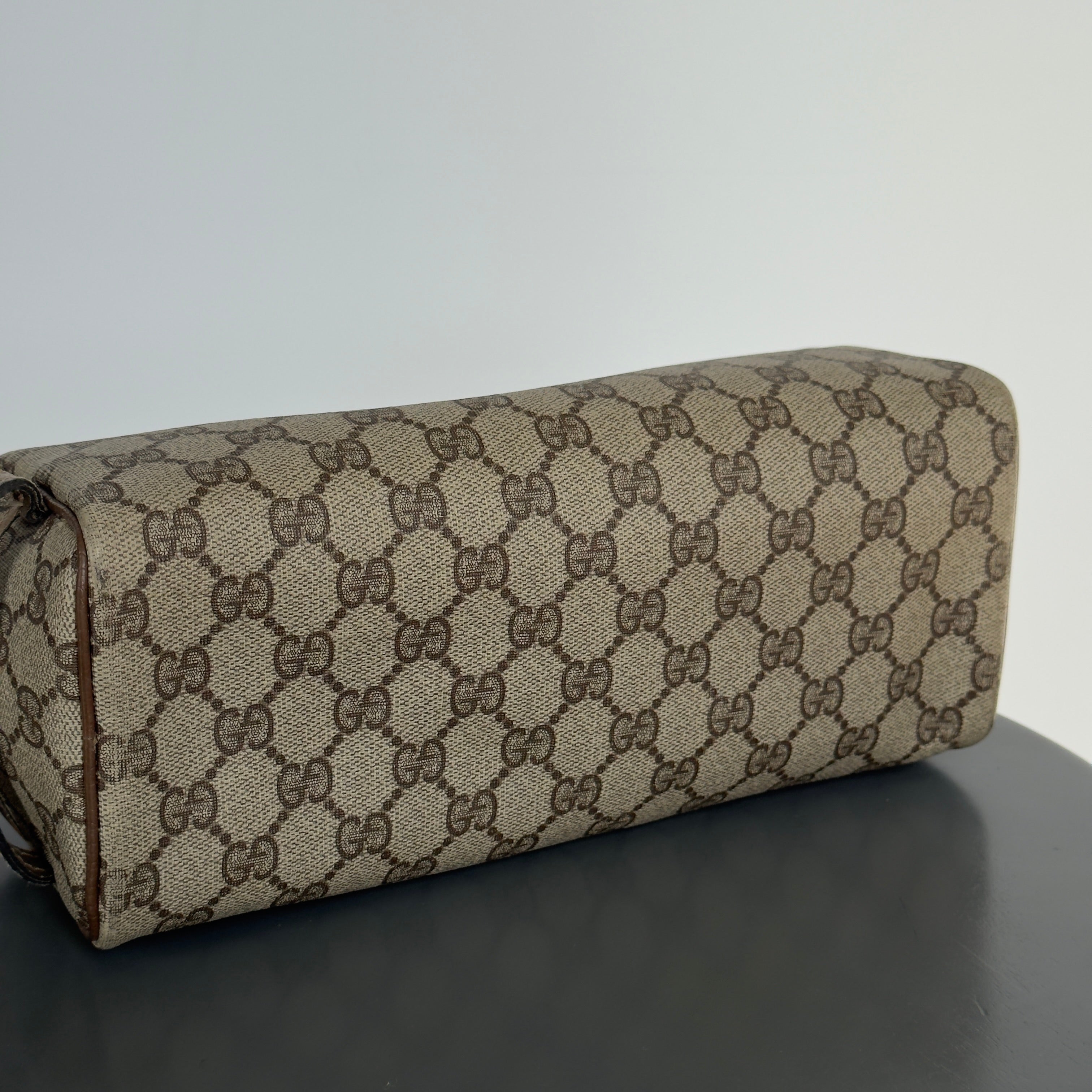 Vintage Gucci GG Supreme Canvas Cosmetic Case - Queen May