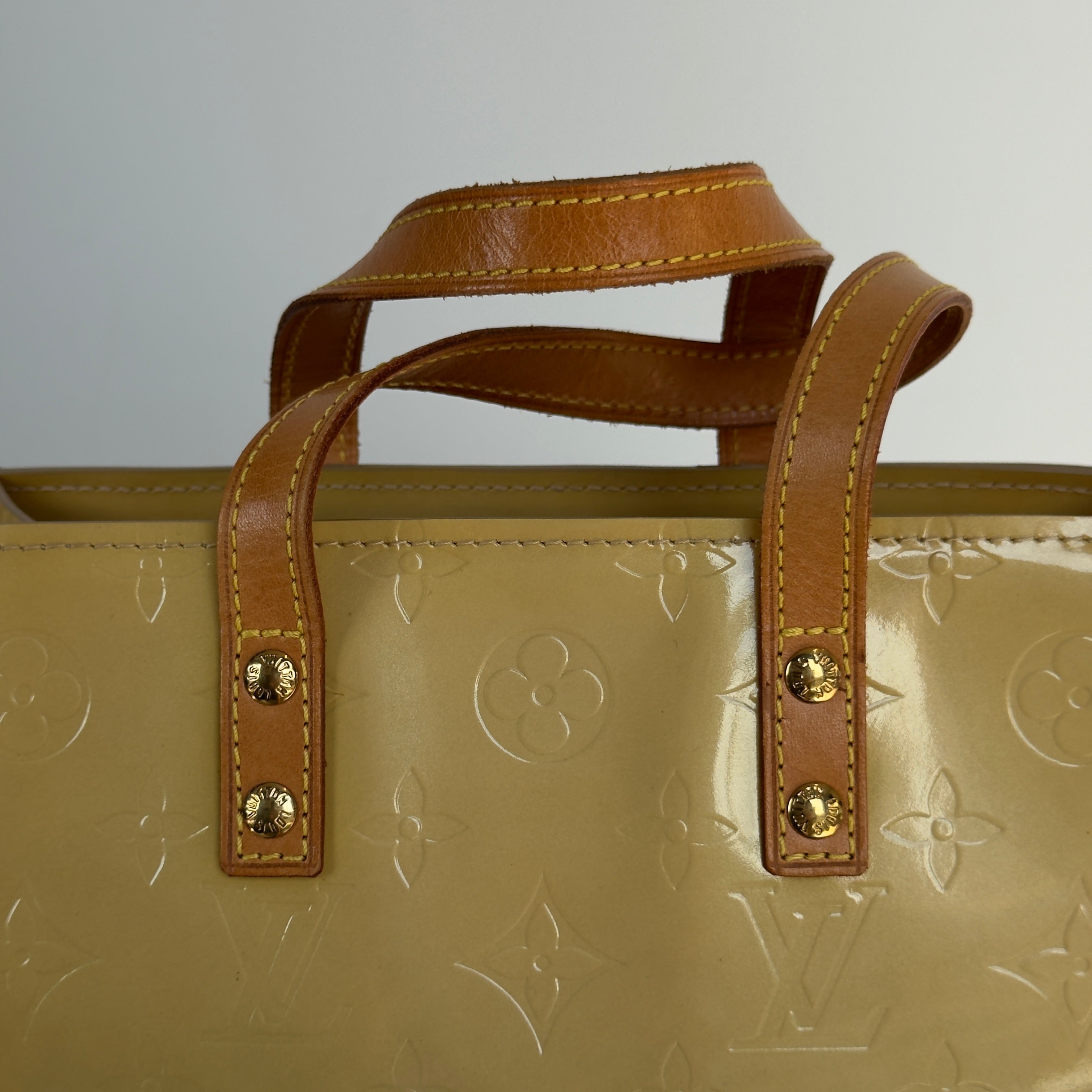 Louis Vuitton Vernis Reade PM Yellow - Queen May