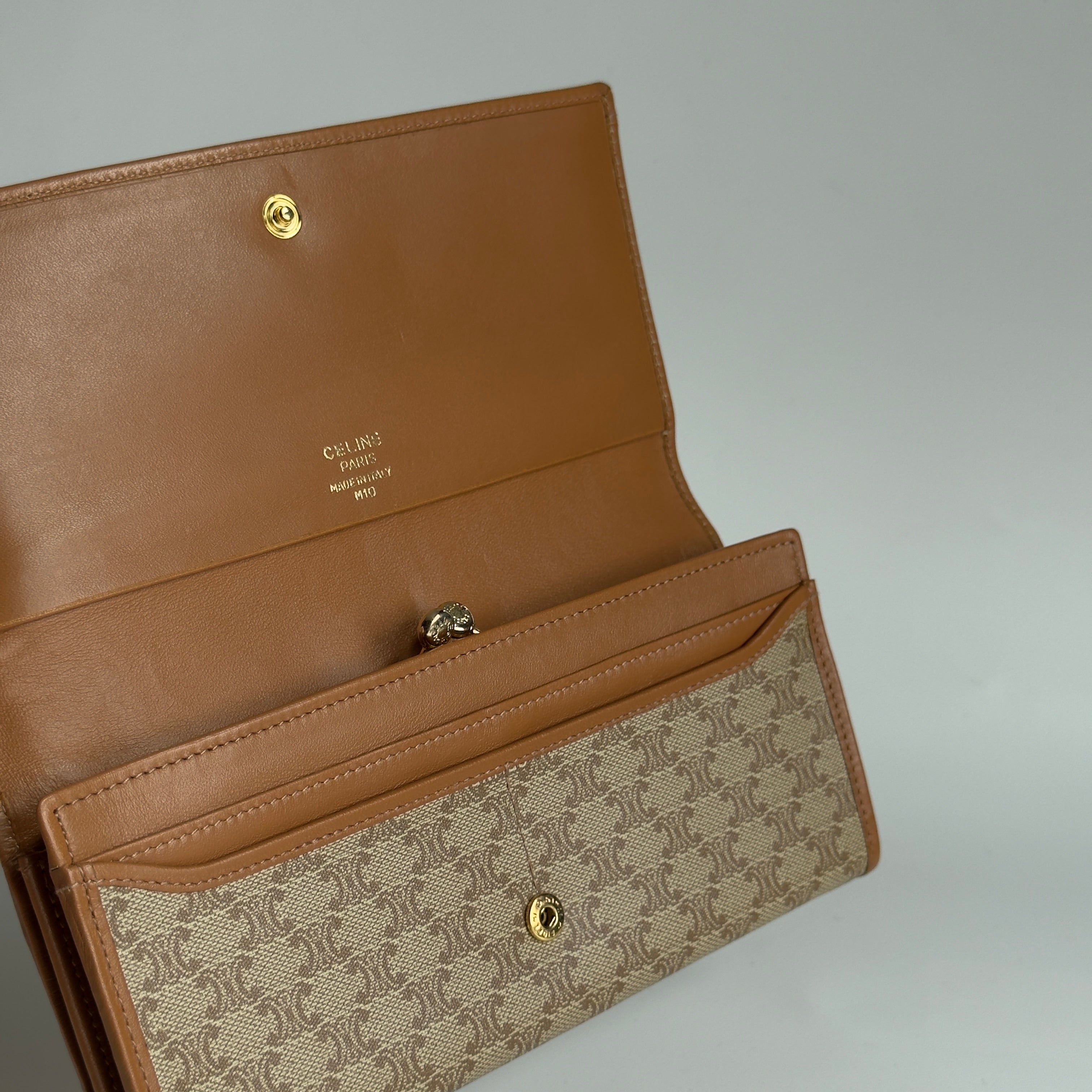 Vintage Celine Macadam Wallet - Queen May