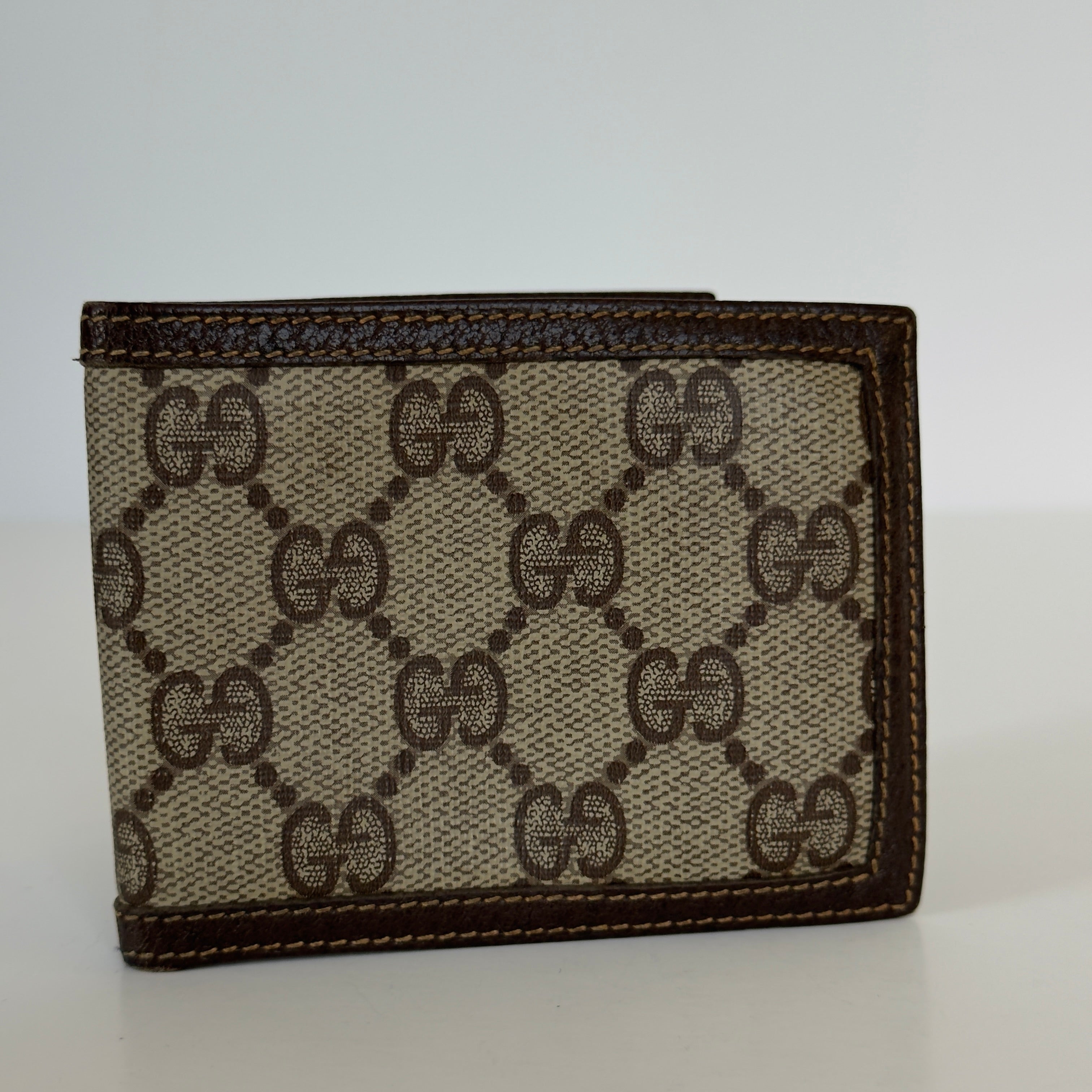 Vintage Gucci Supreme GG Bifold Wallet - Queen May