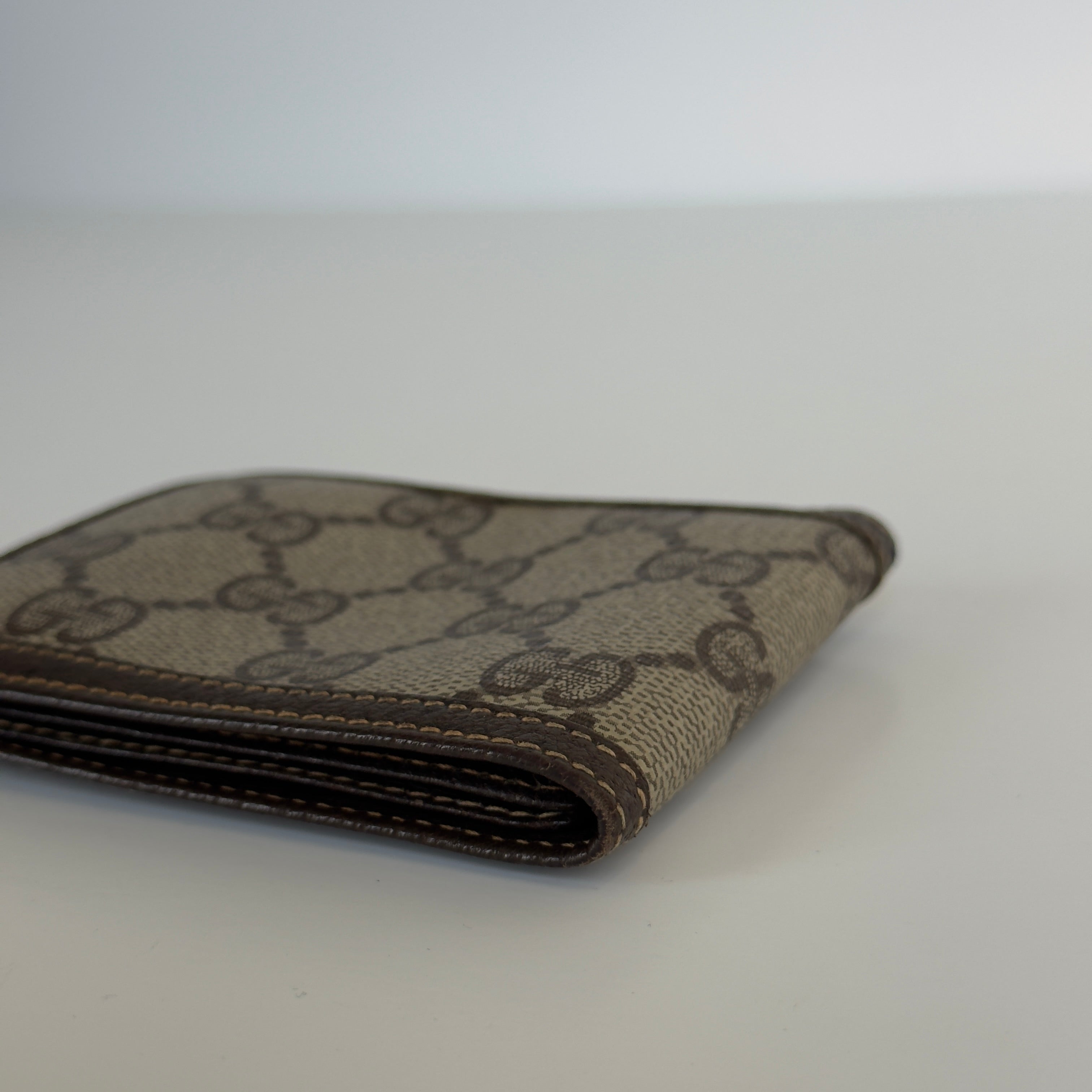 Vintage Gucci Supreme GG Bifold Wallet - Queen May