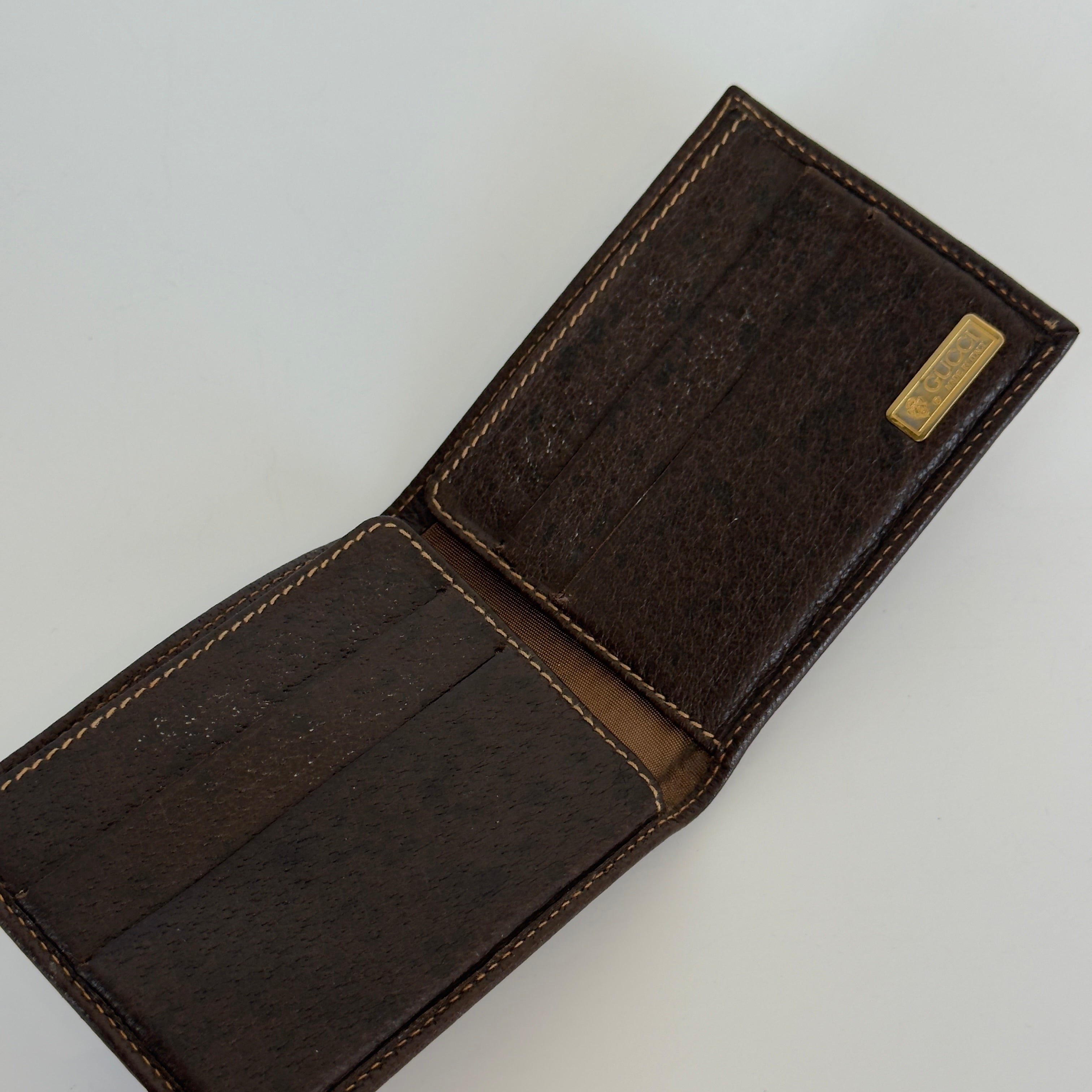Vintage Gucci Supreme GG Bifold Wallet - Queen May