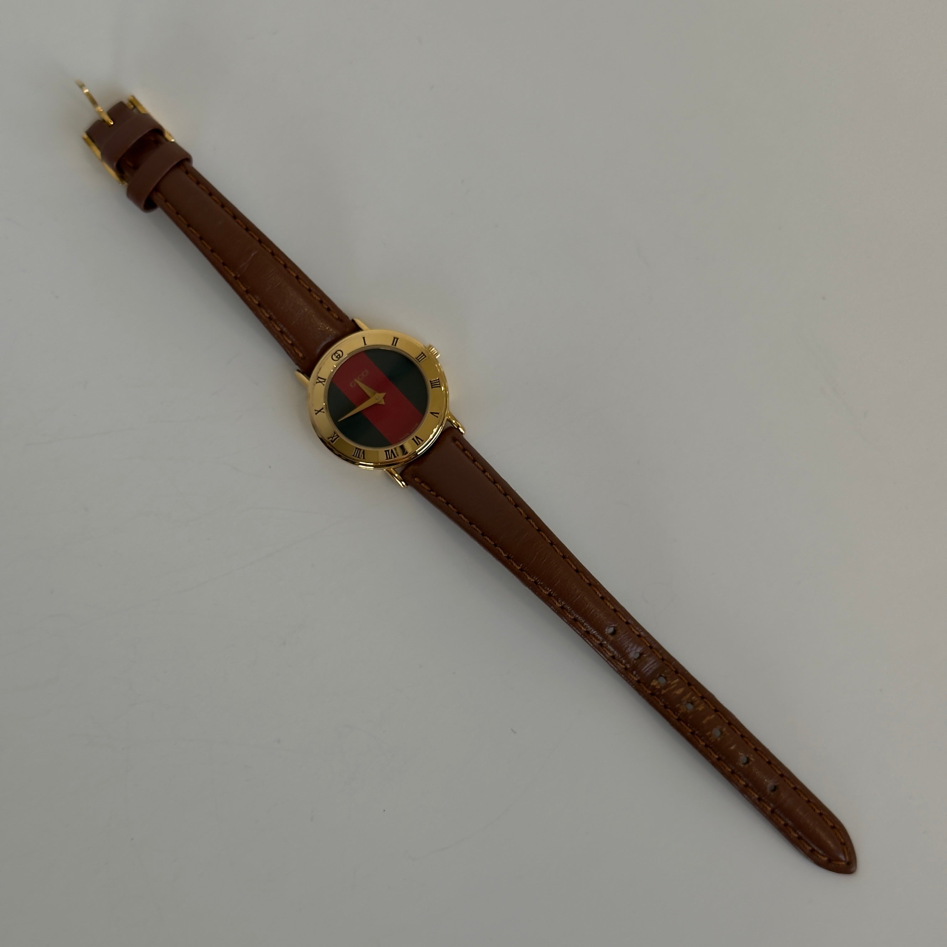 Gucci 3000L Red and Green Watch - Queen May