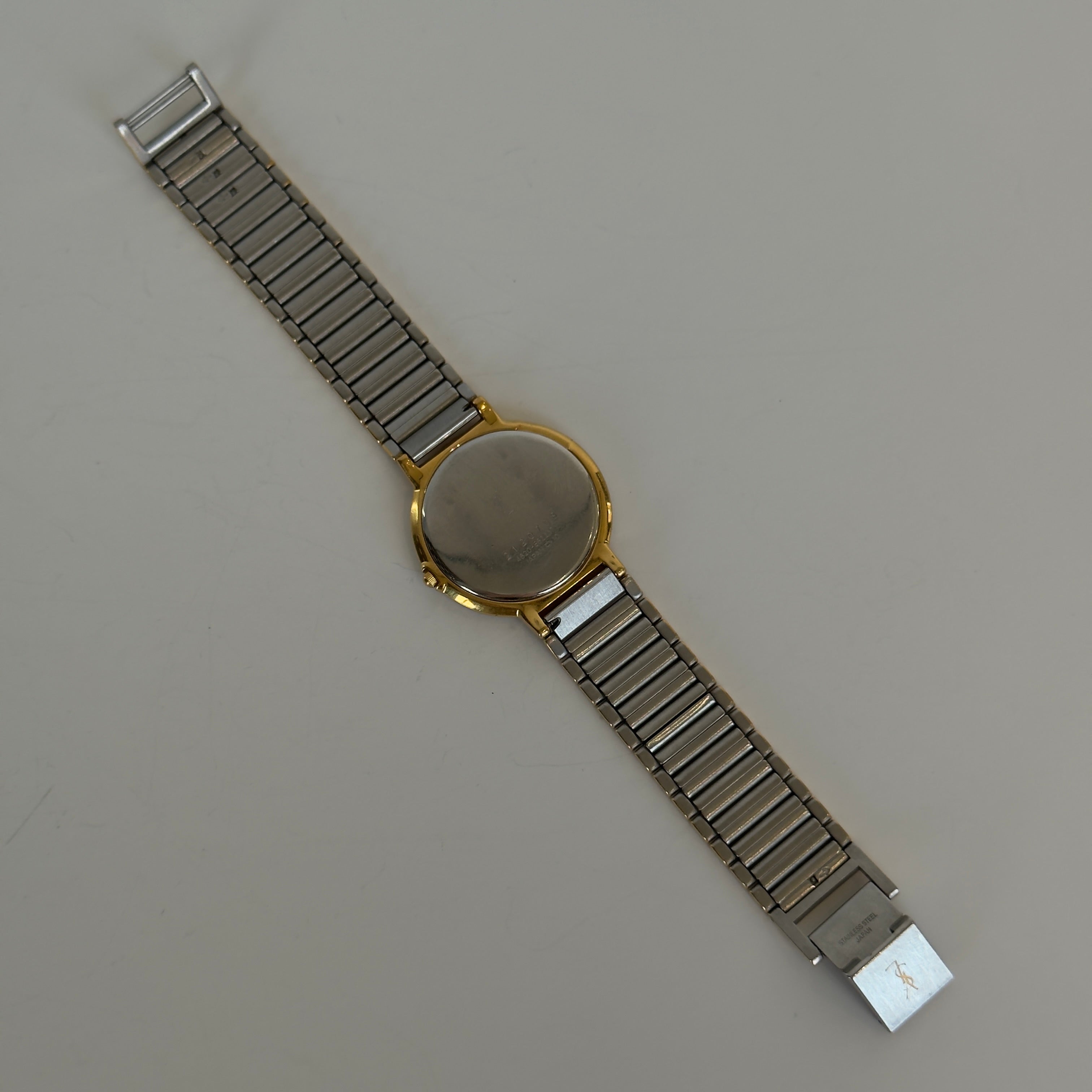 Vintage Yves Saint Laurent Two Tone Watch - Queen May