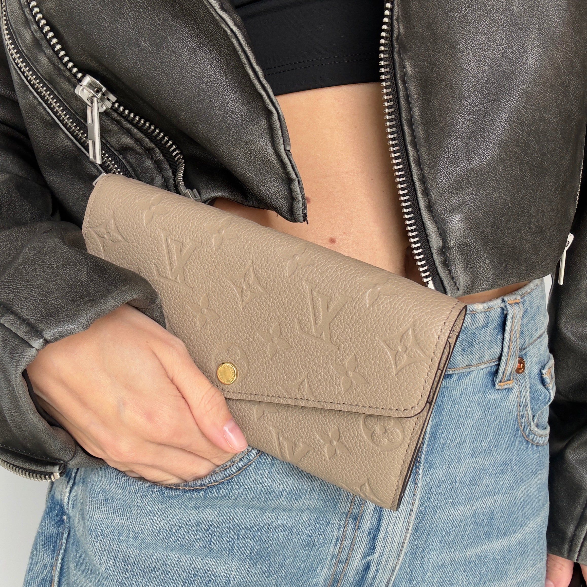 Louis Vuitton Empreinte Sarah Wallet Turtle Dove - Queen May