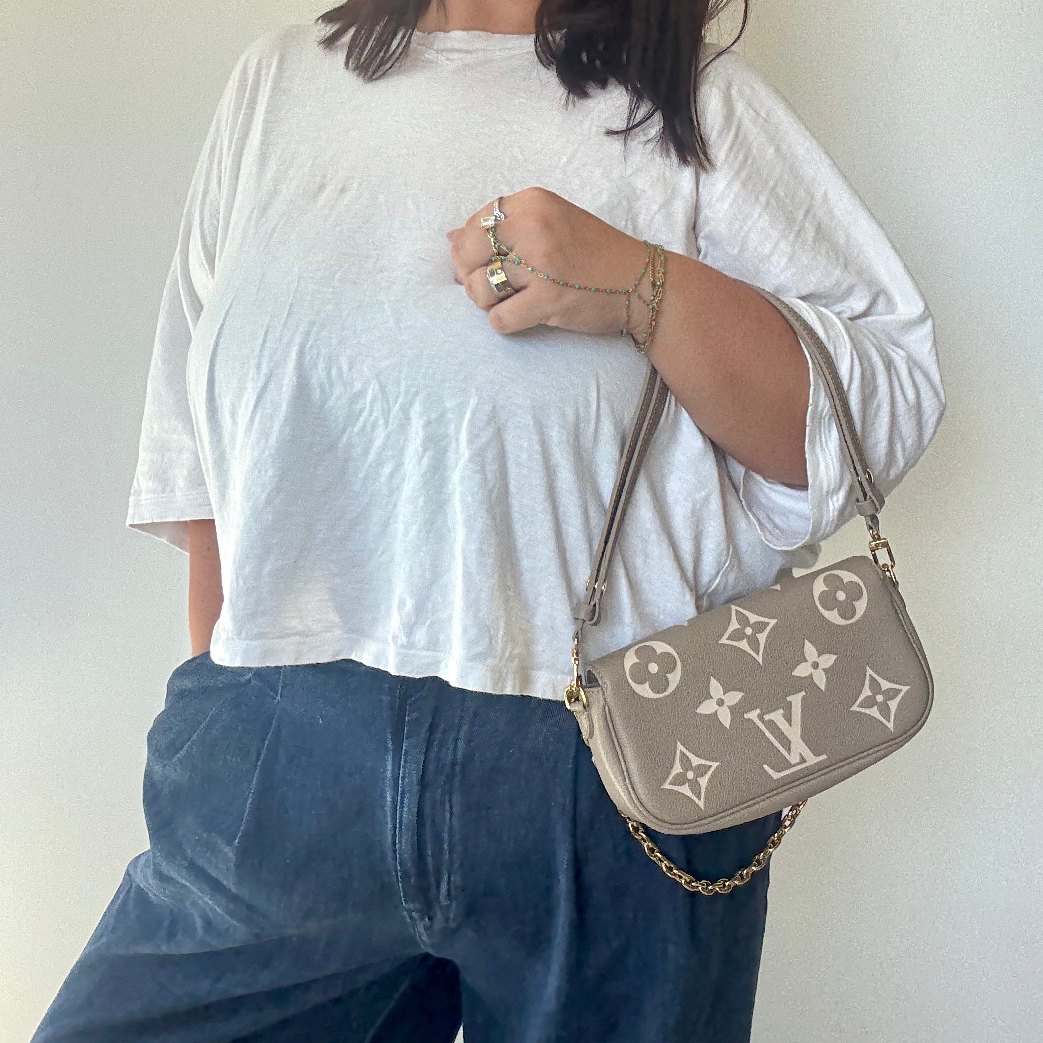 Louis Vuitton Empriente Ivy Dove/Cream - Queen May
