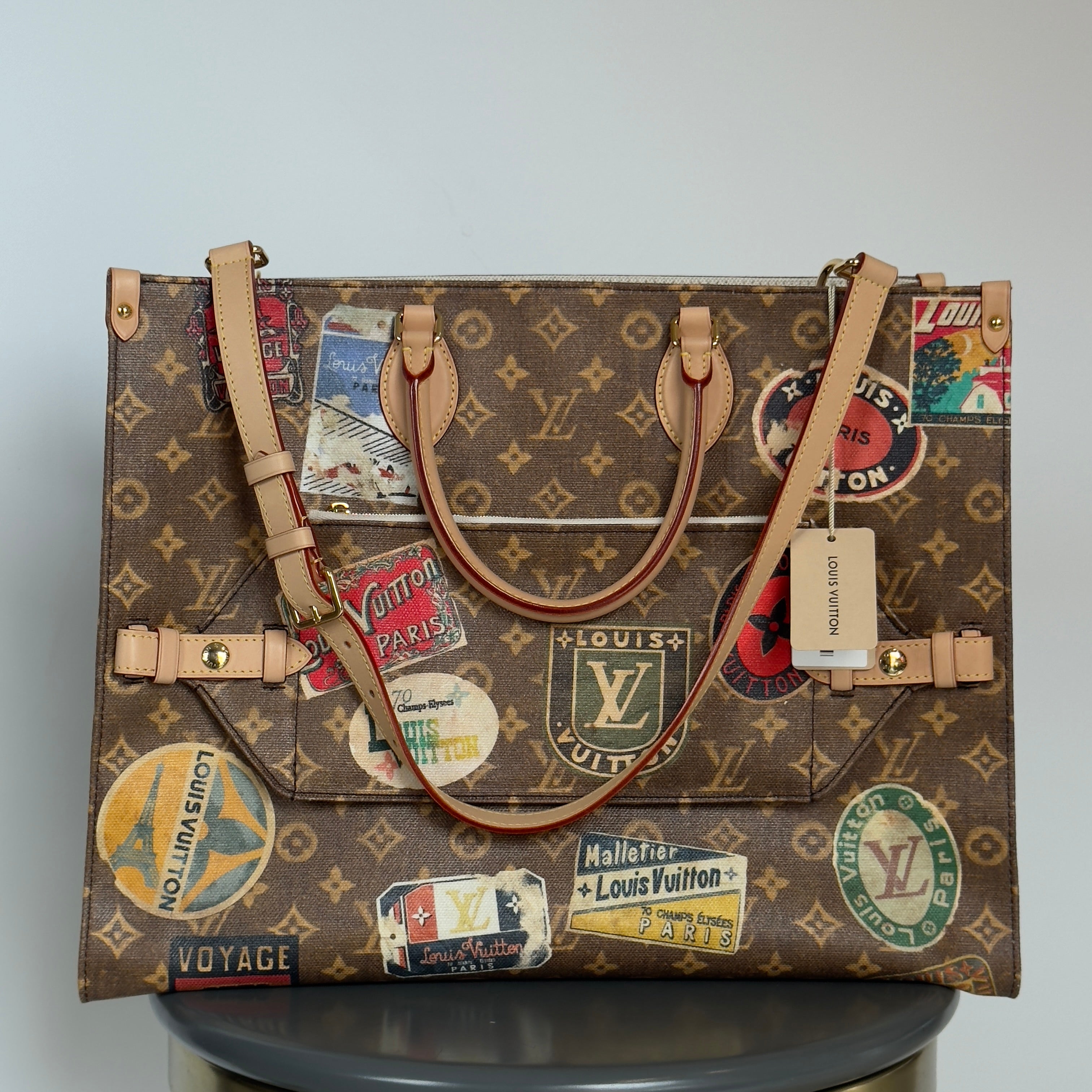 Rare Louis Vuitton On The Go Voyage Tote - Queen May
