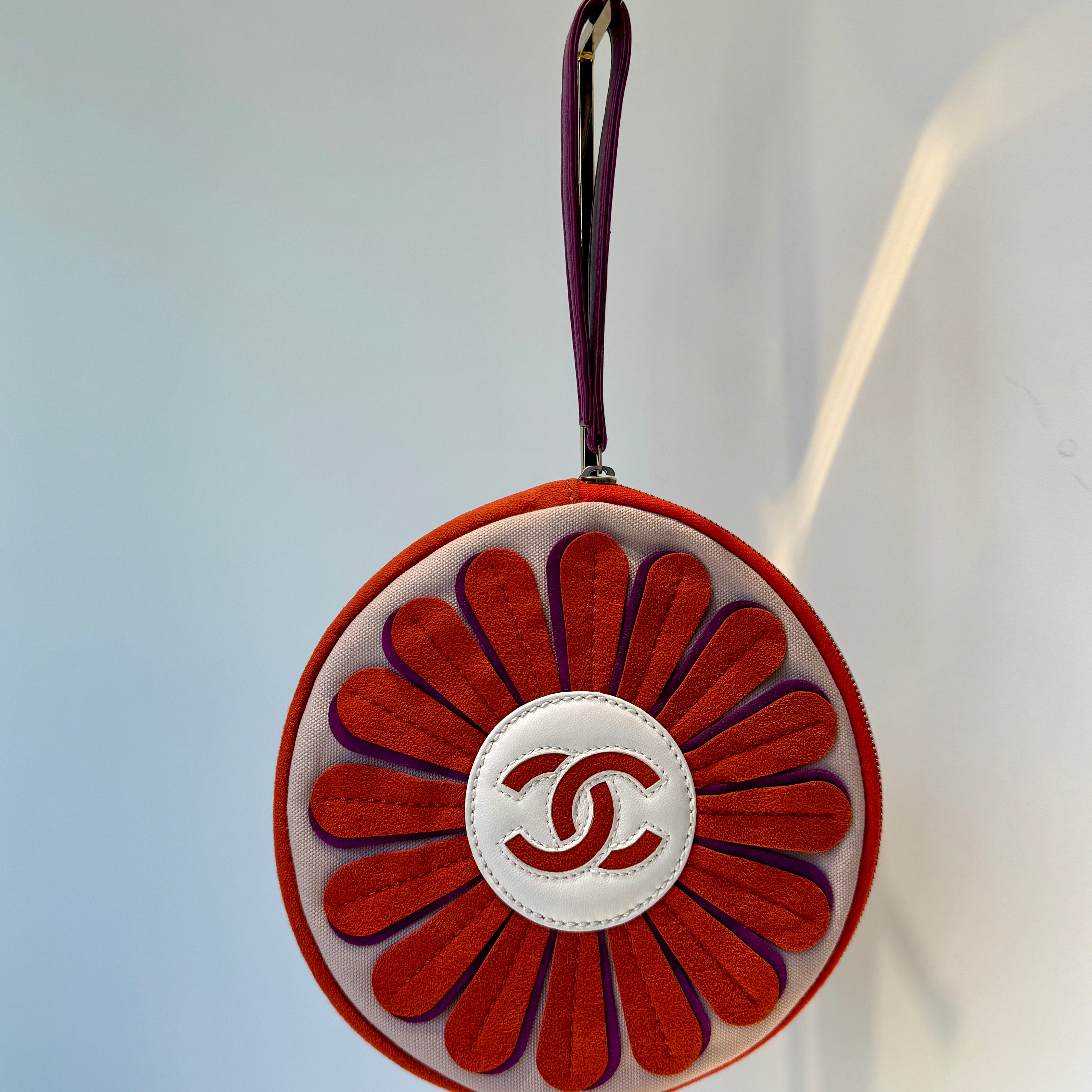 Ultra Rare 2004 Chanel Flower Power Wristlet - Queen May