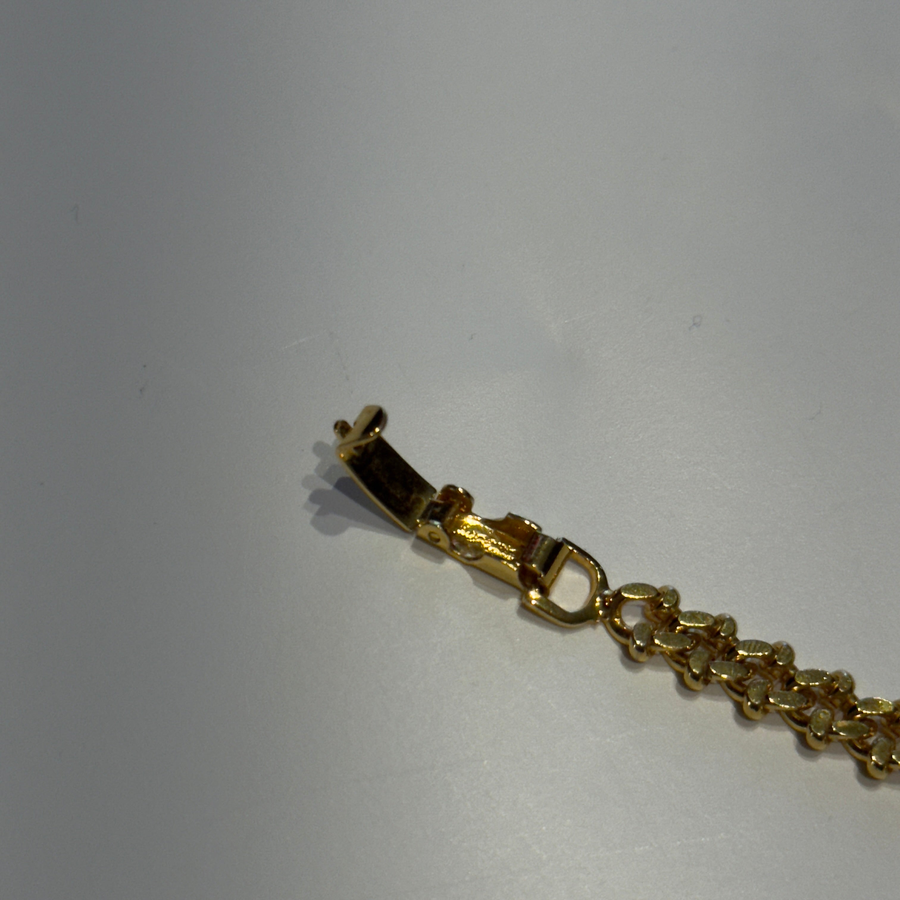 Celine Gold Tone Triomphe Bracelet - Queen May