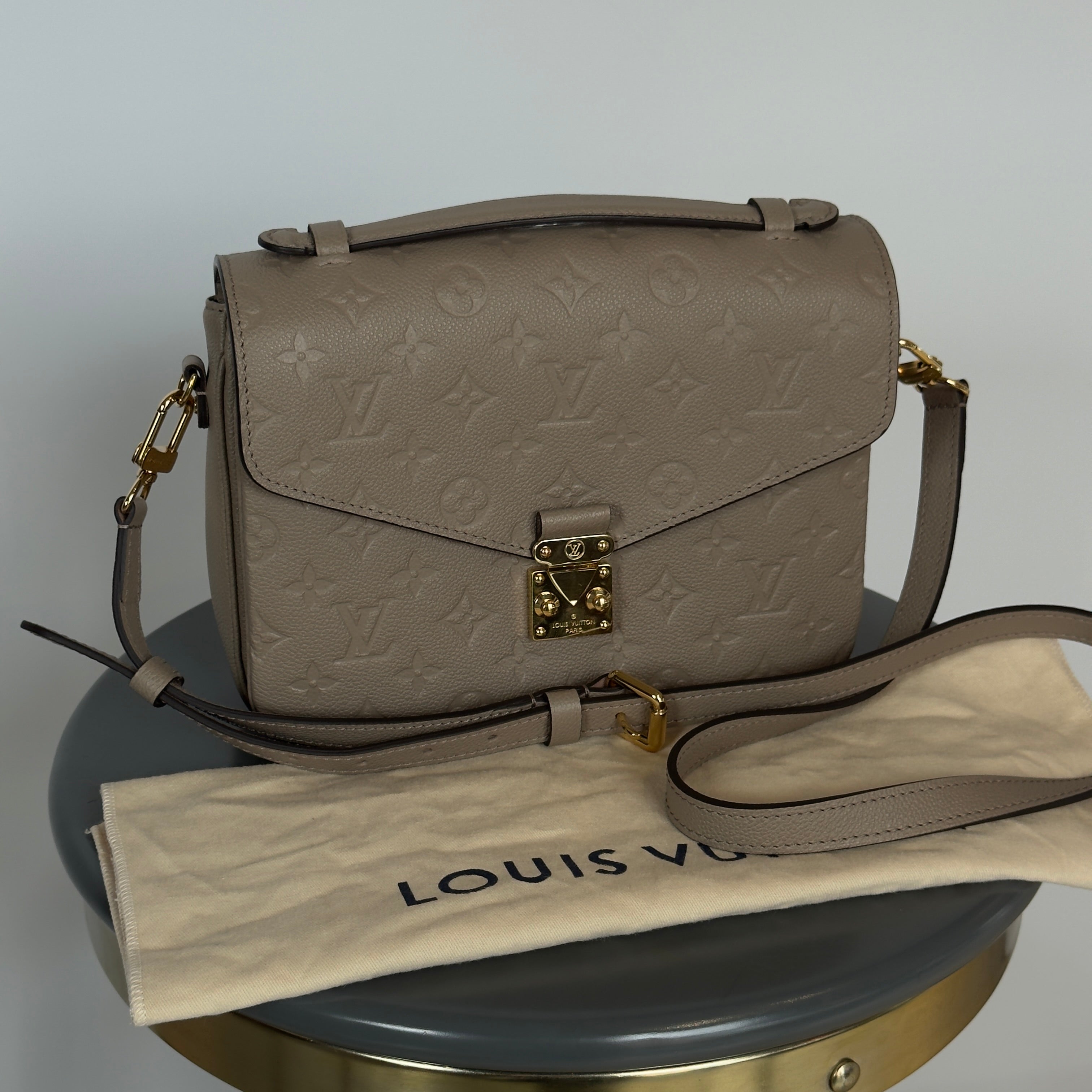 Louis Vuitton Turtle Dove Empreinte Crossbody Bag - Queen May