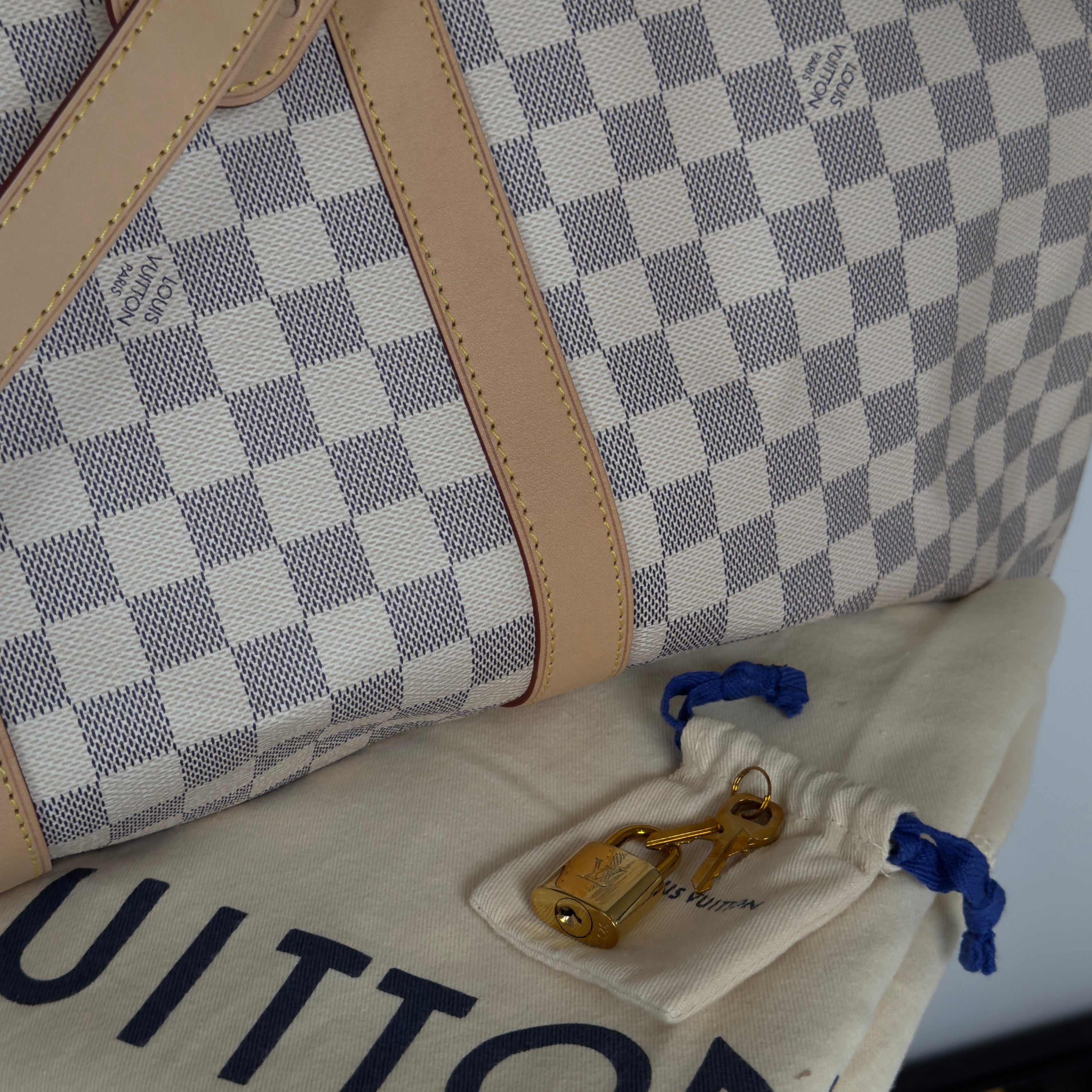 Louis Vuitton 55 Bandouliere Damier Azur - Queen May