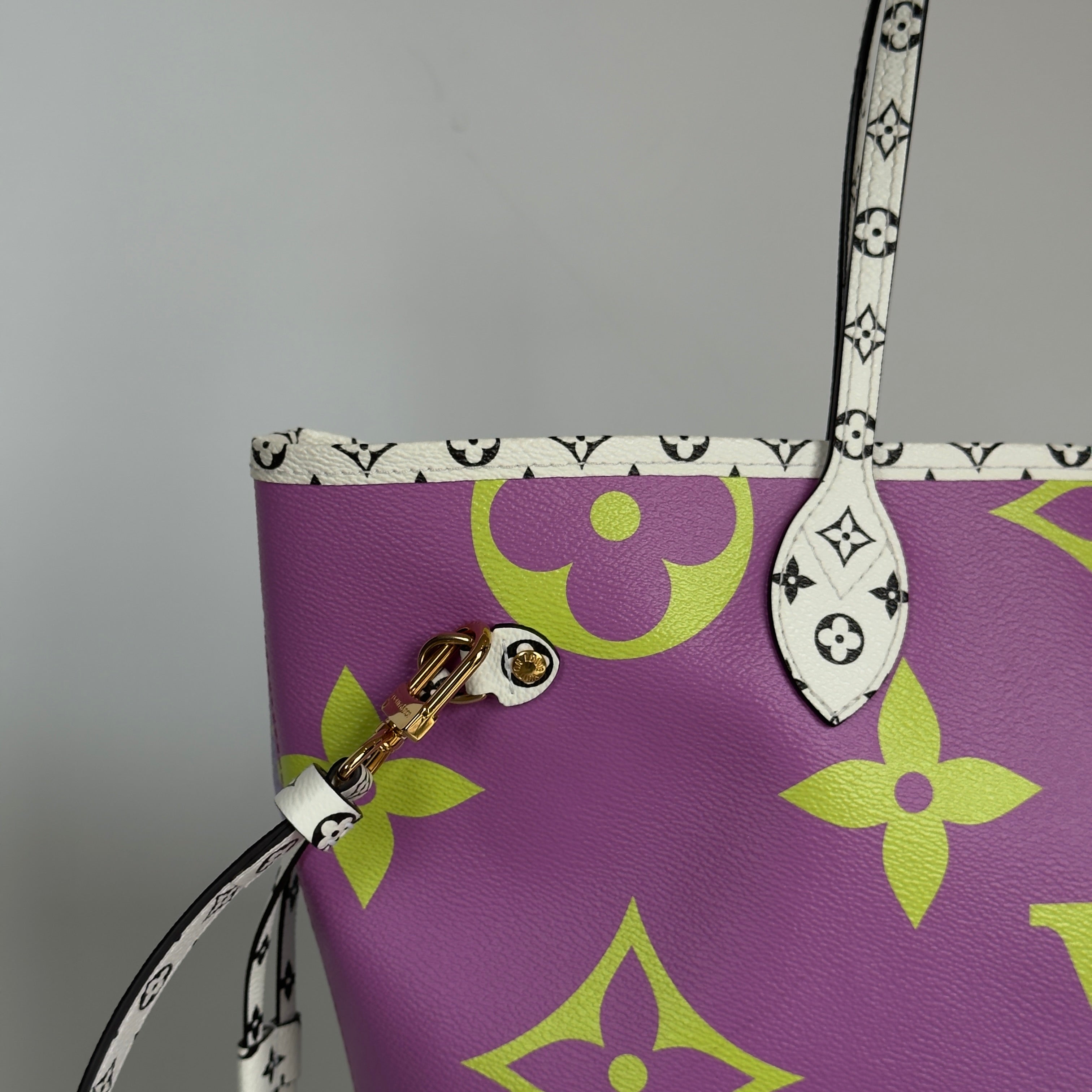 Louis Vuitton Neverfull NM Tote Limited Edition Colored Giant MM - Queen May