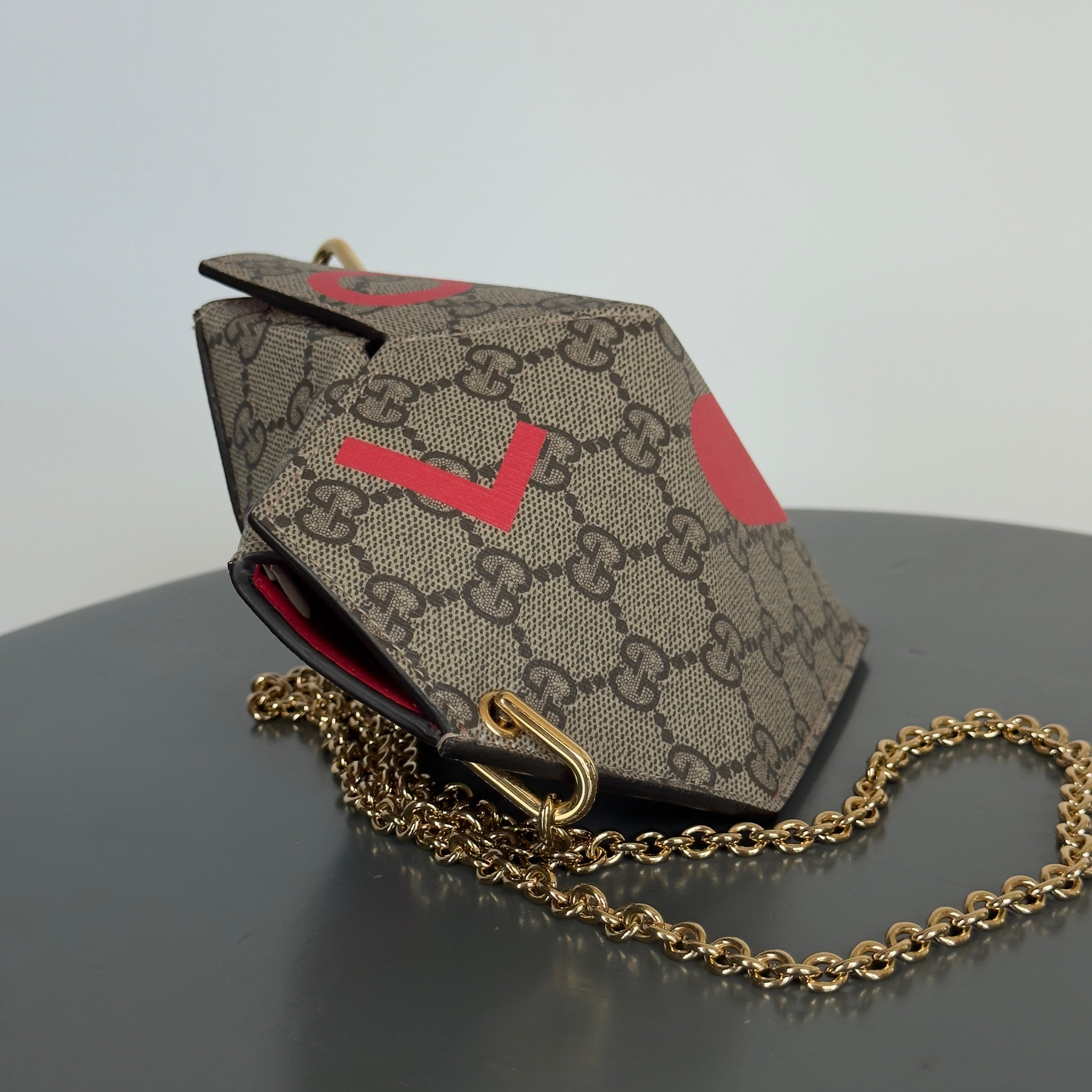 Gucci Valentines Day Origami Heart Bag - Queen May