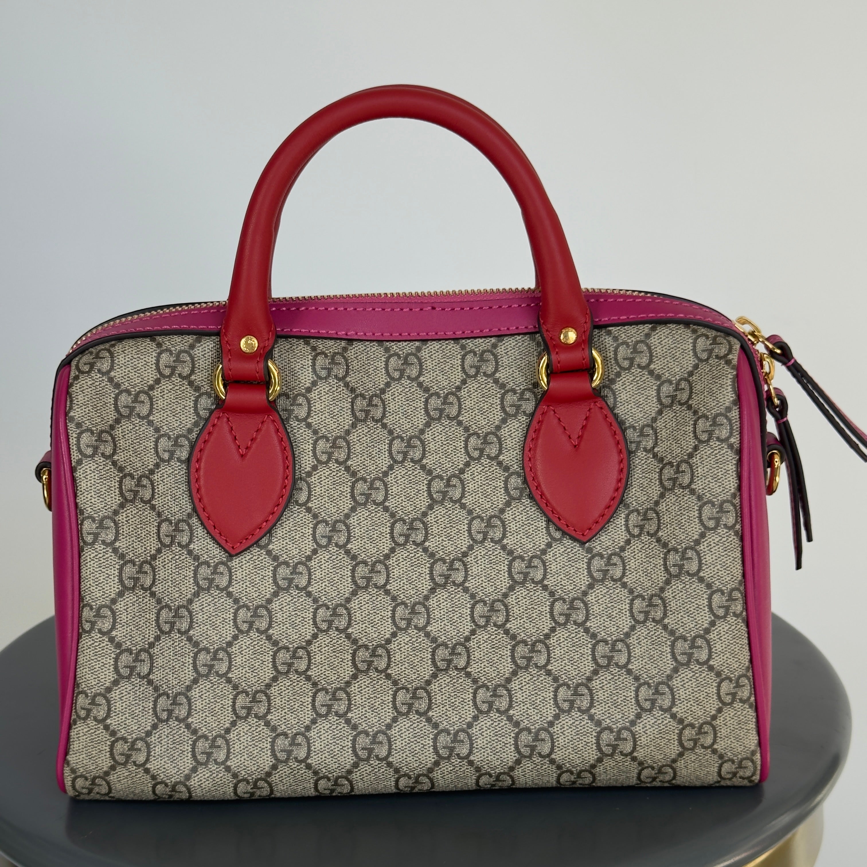 Gucci GG Supreme Boston Bag - Queen May