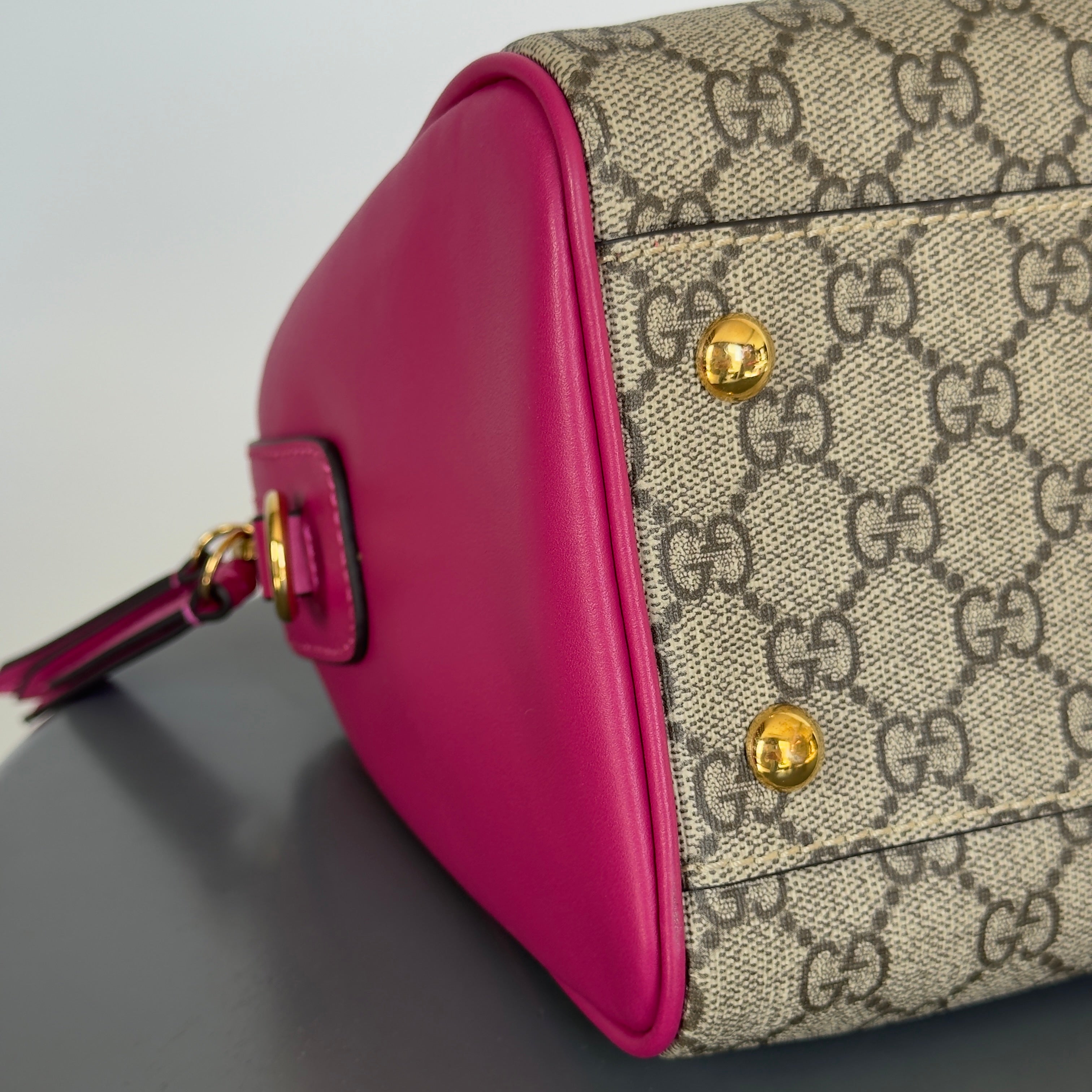 Gucci GG Supreme Boston Bag - Queen May