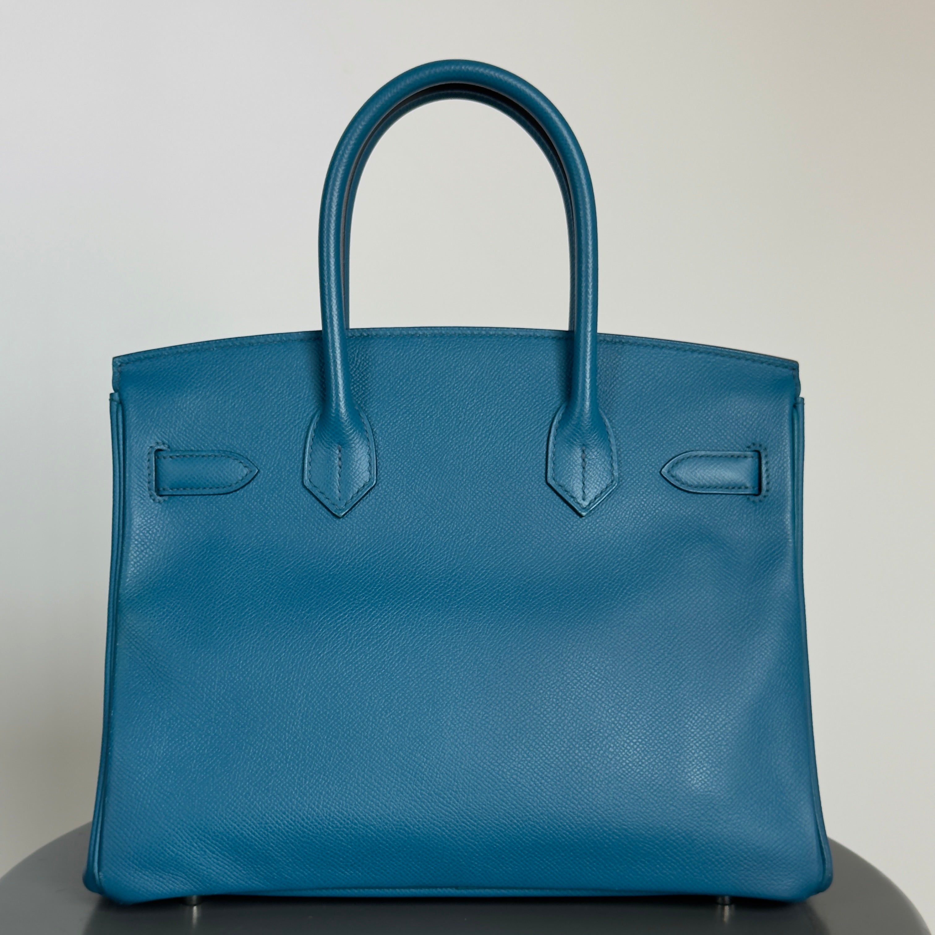 Hermes Birkin 30 Epsom Blue Izmir 2013 - Queen May
