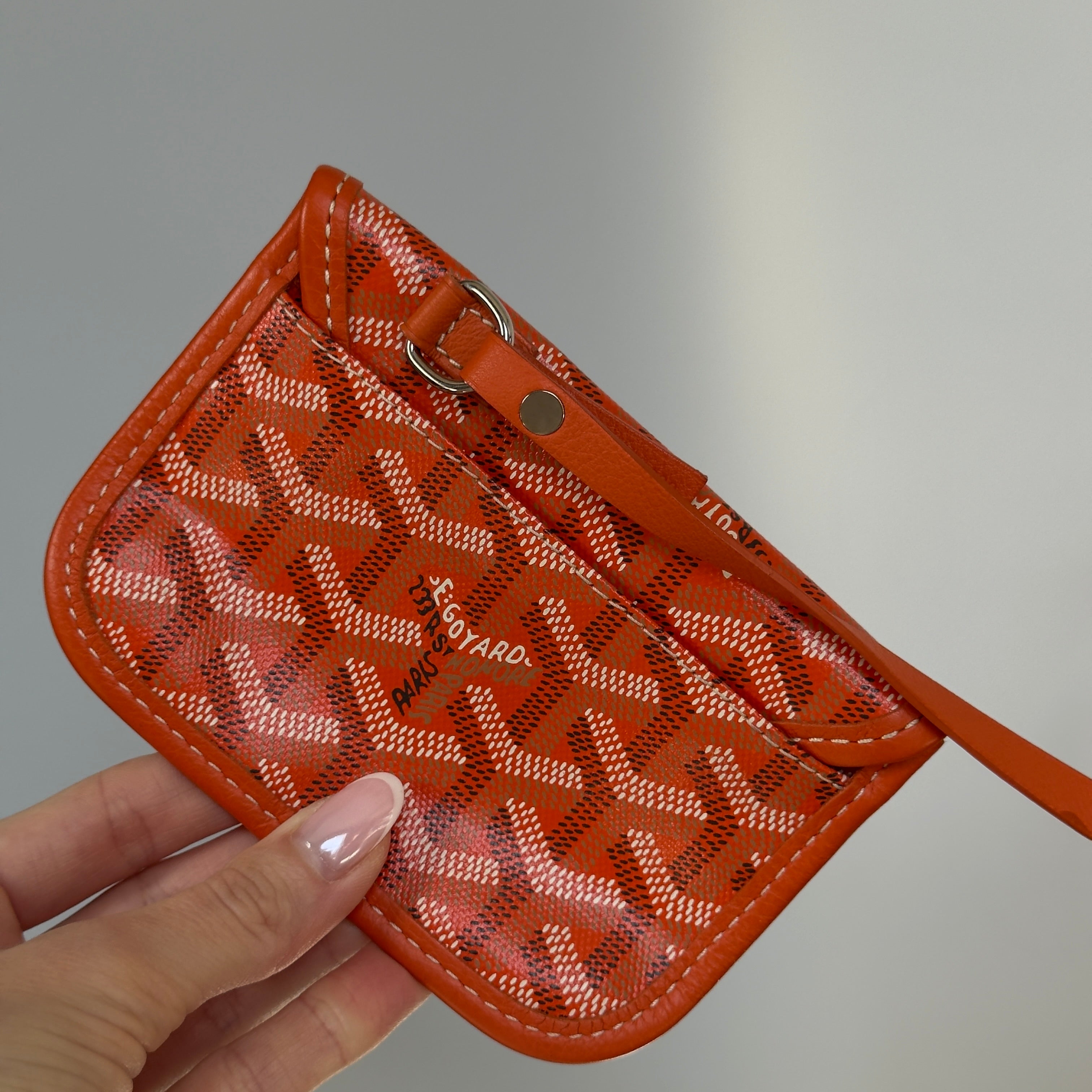 Goyard Mini Anjou Orange Tote - Queen May