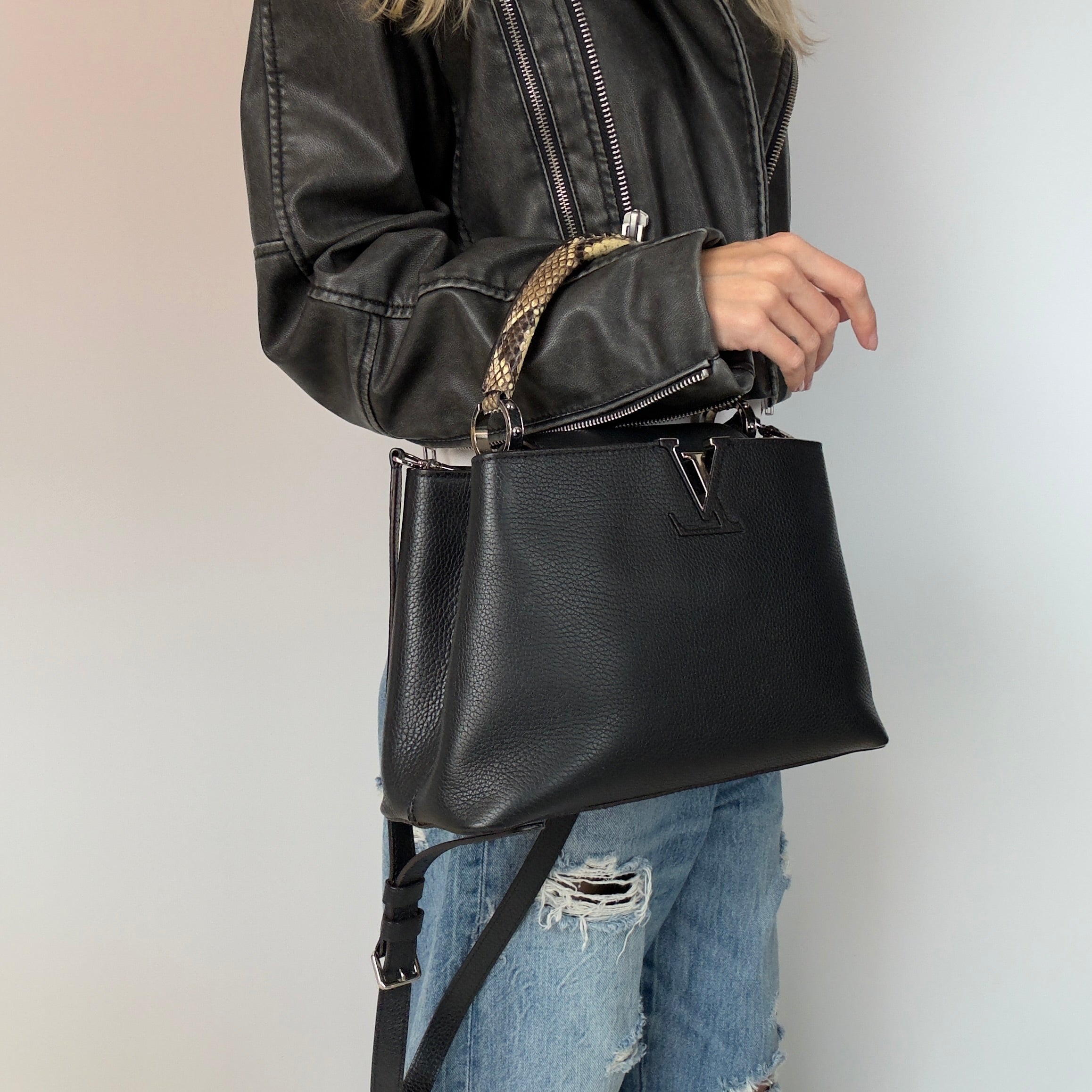 Louis Vuitton Taurillon Leather Capucines MM - Queen May