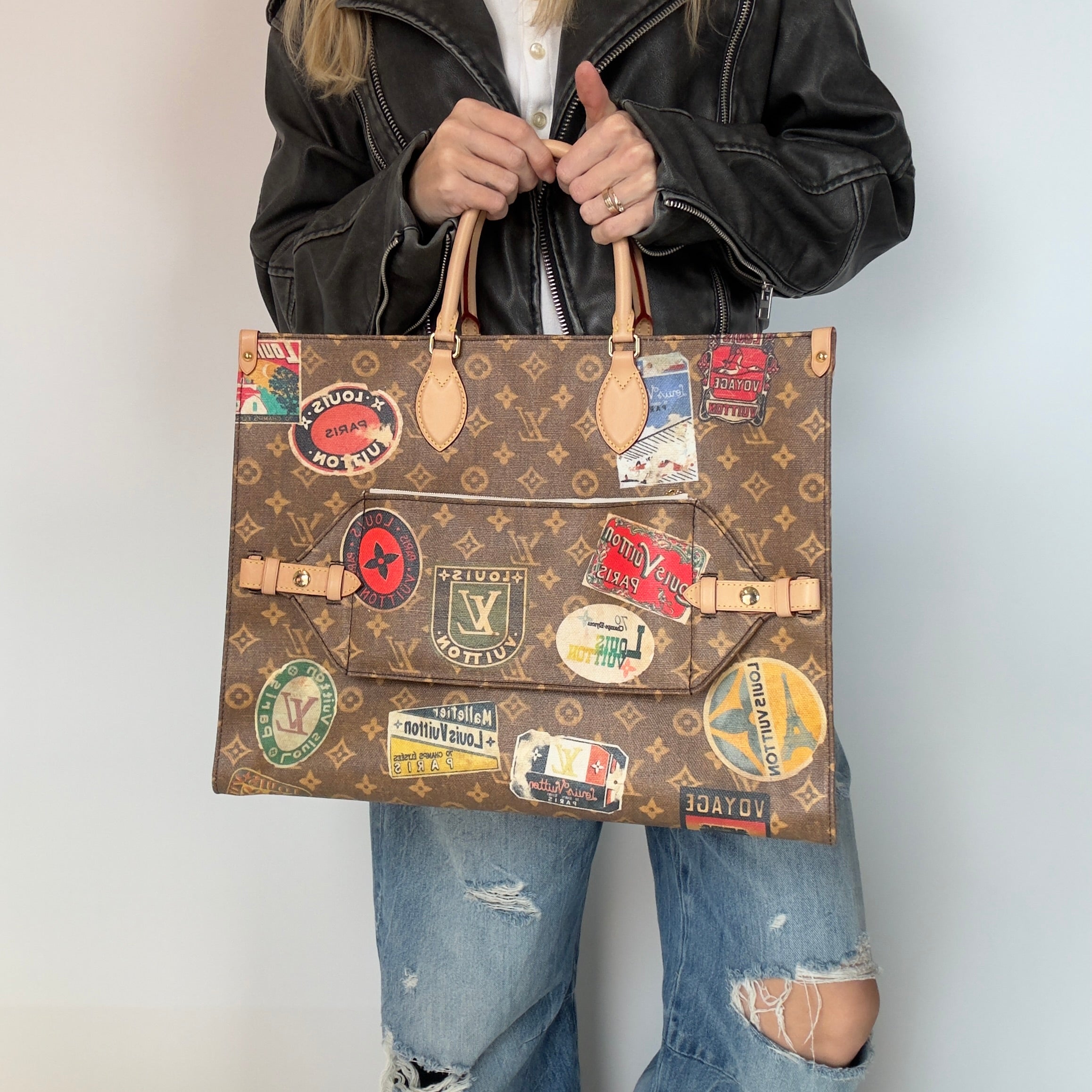 Rare Louis Vuitton On The Go Voyage Tote - Queen May