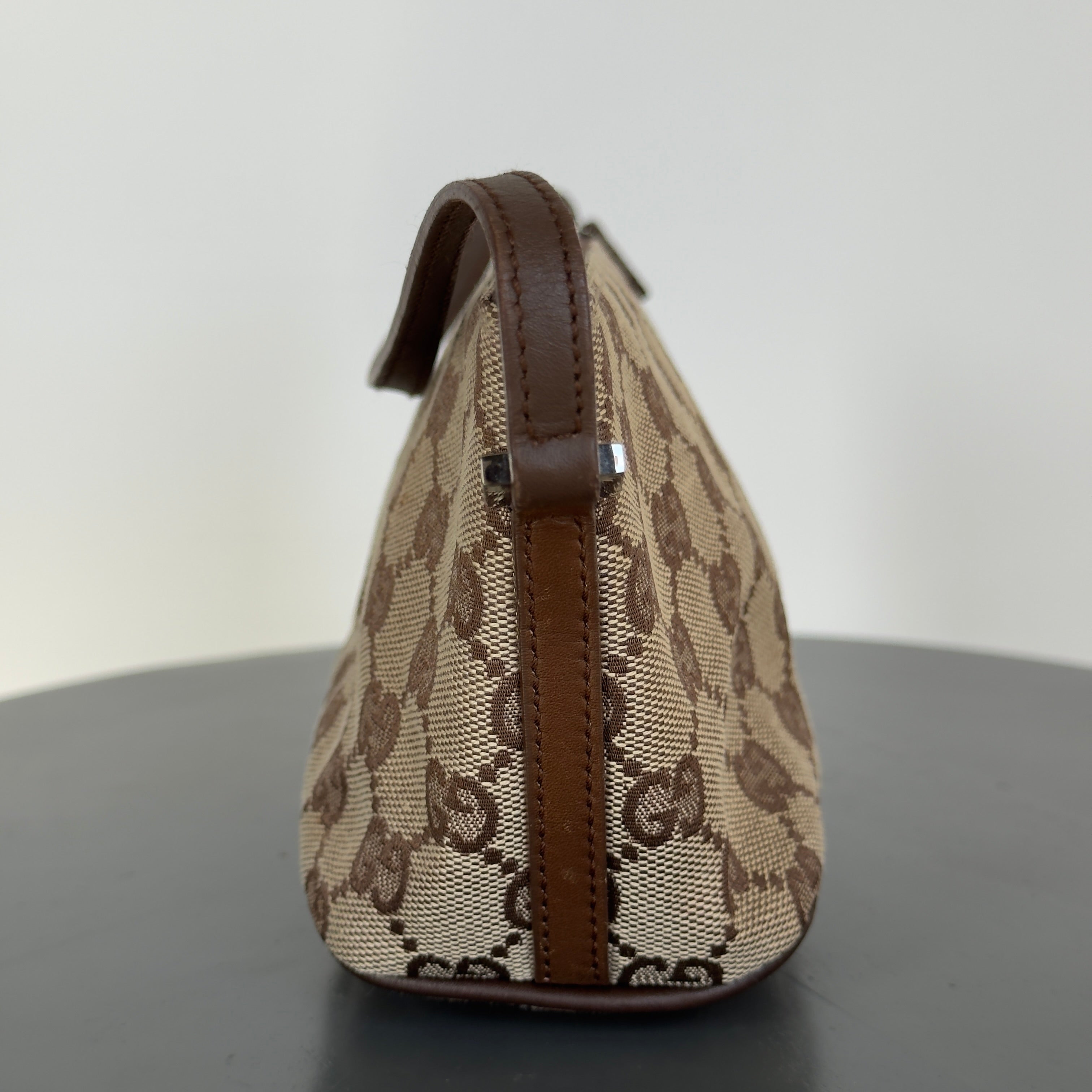 Gucci Canvas Boat Pochette