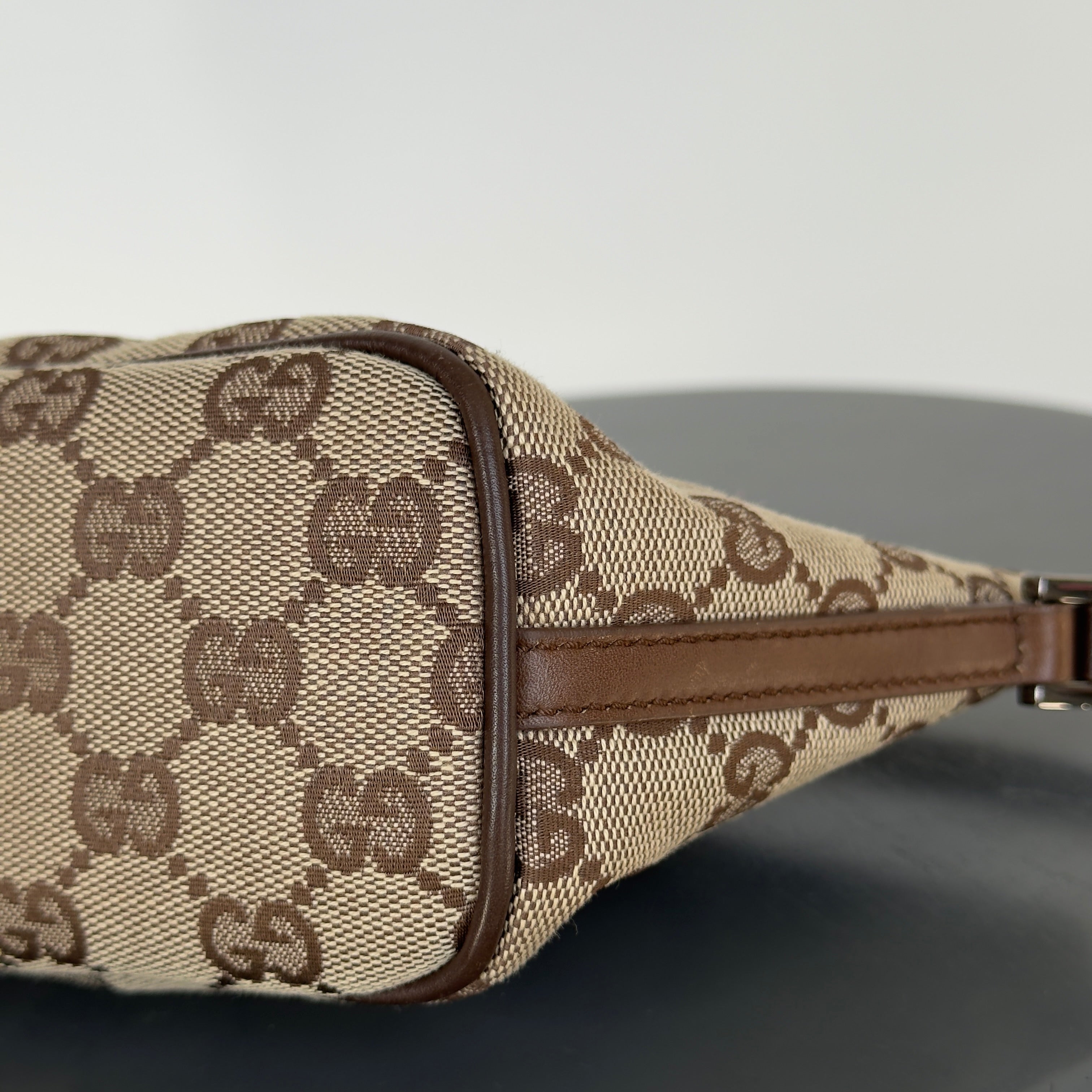Gucci Canvas Boat Pochette