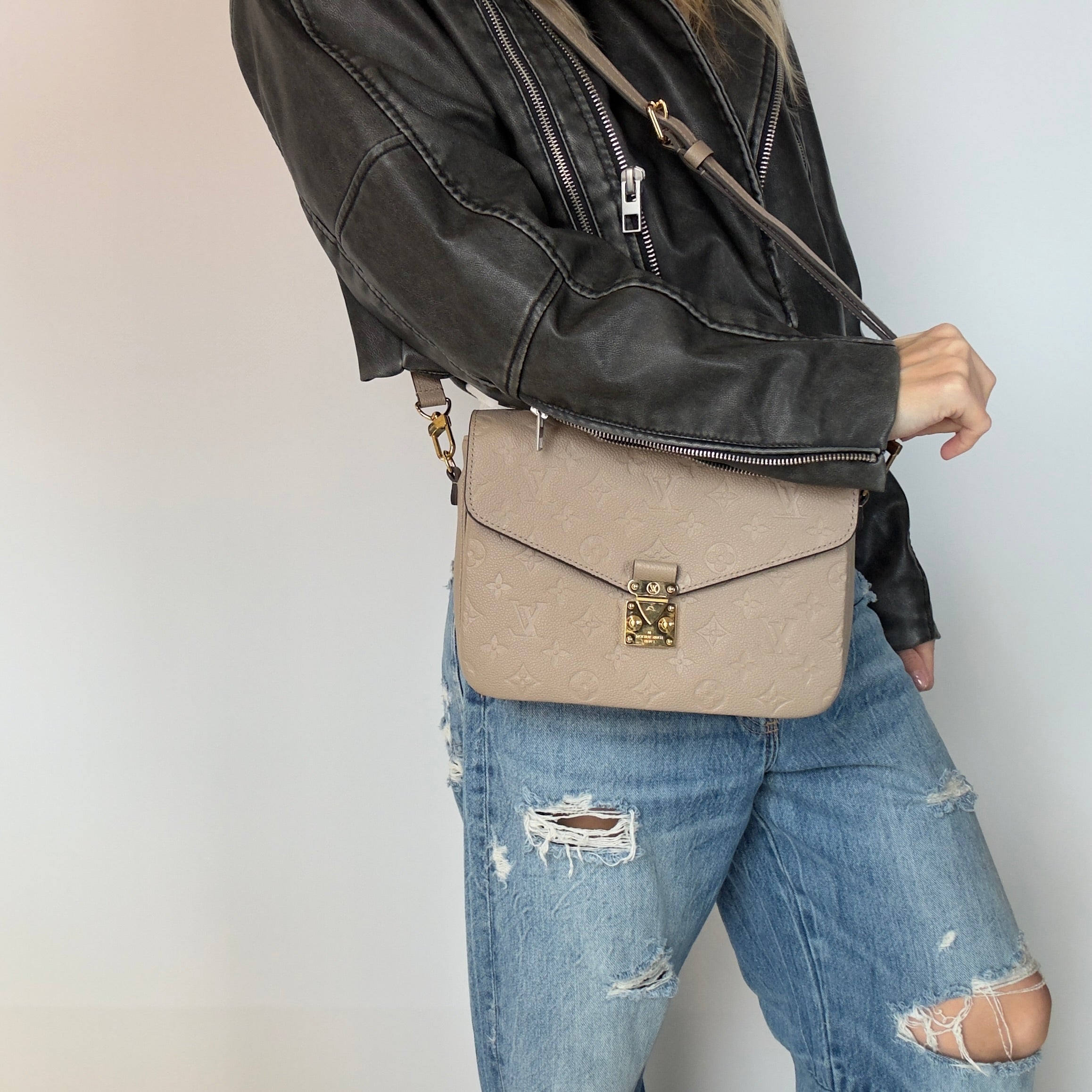 Louis Vuitton Turtle Dove Empreinte Crossbody Bag - Queen May