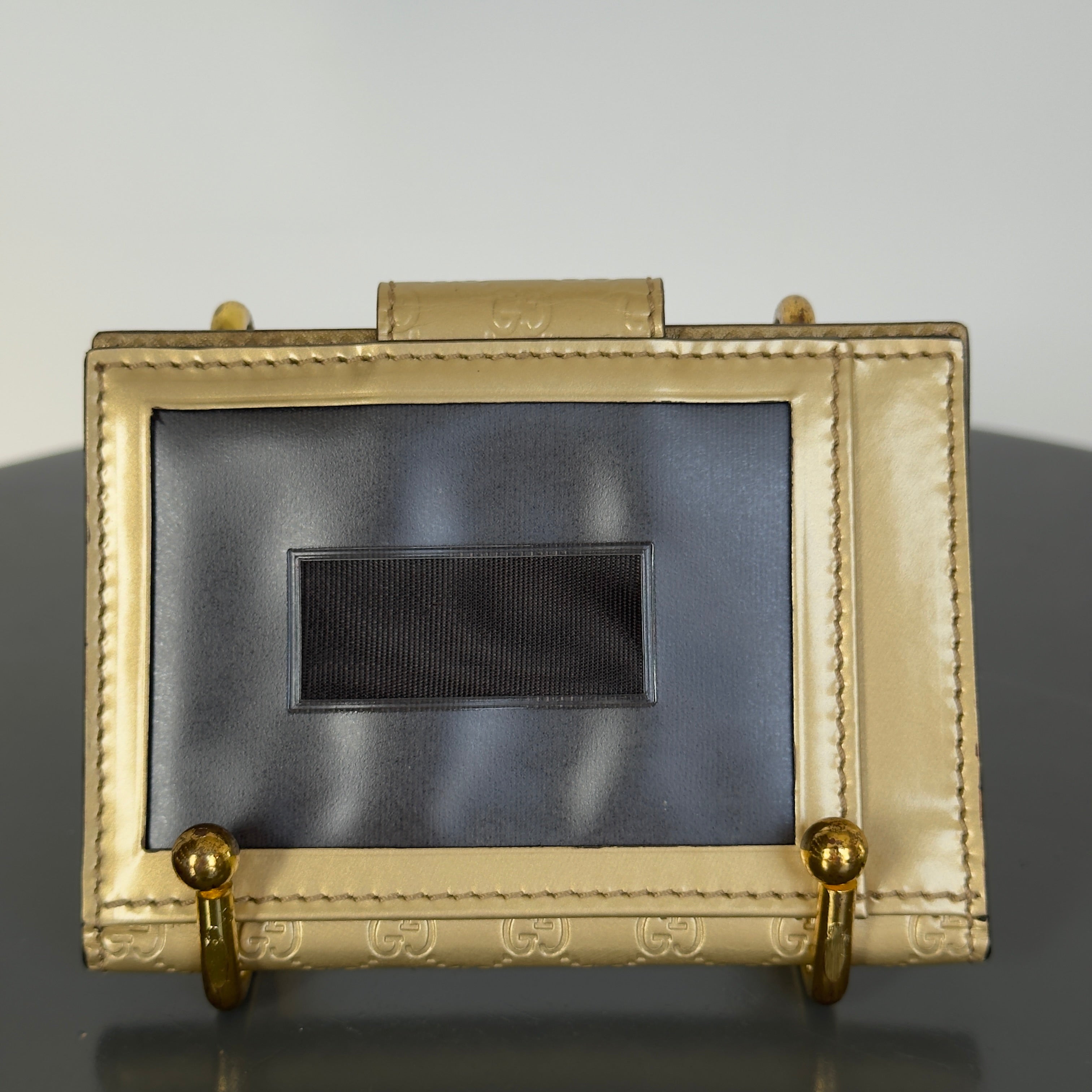 Gucci Metallic Heart Card Holder - Queen May