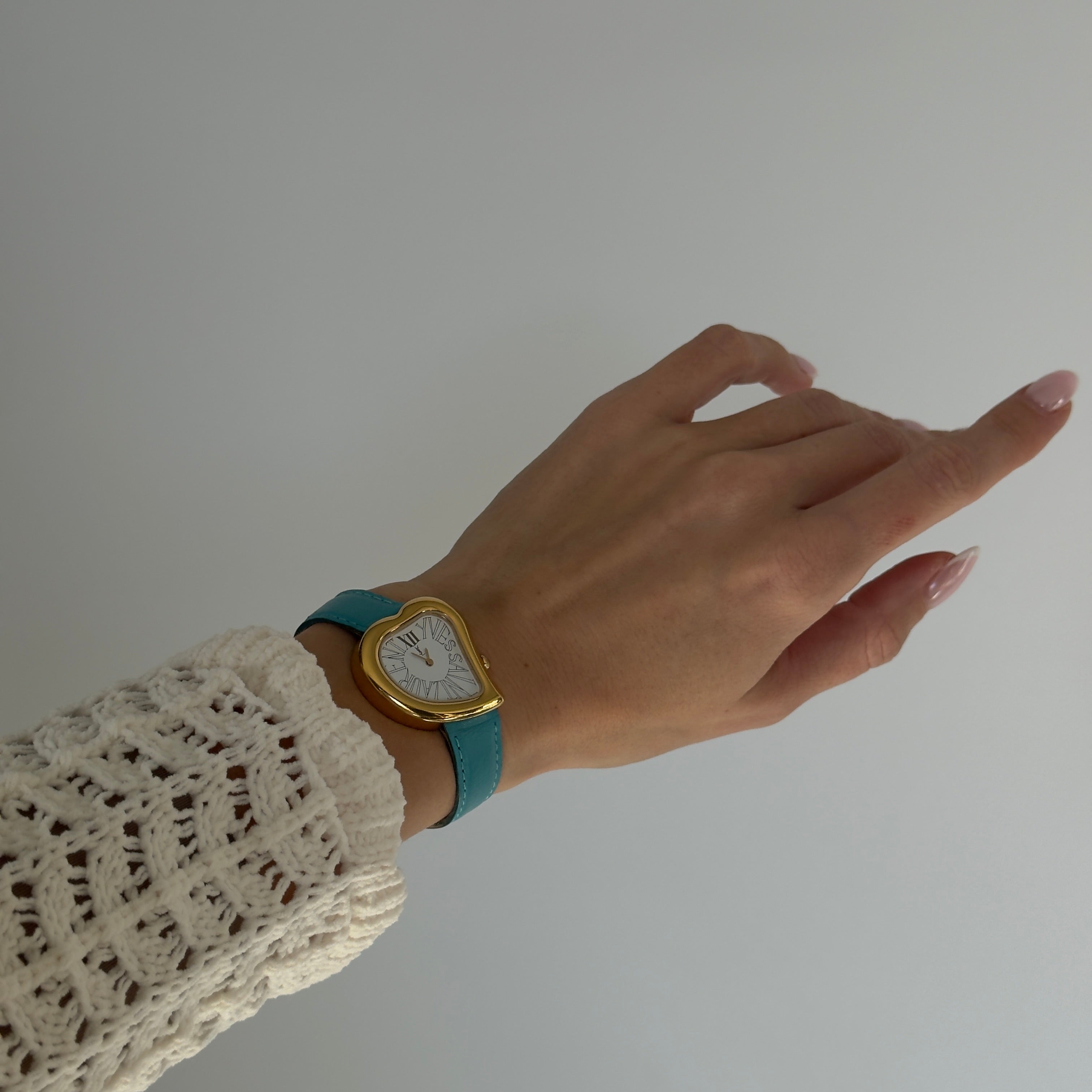 Vintage Yves Saint Laurent Heart Watch - Queen May