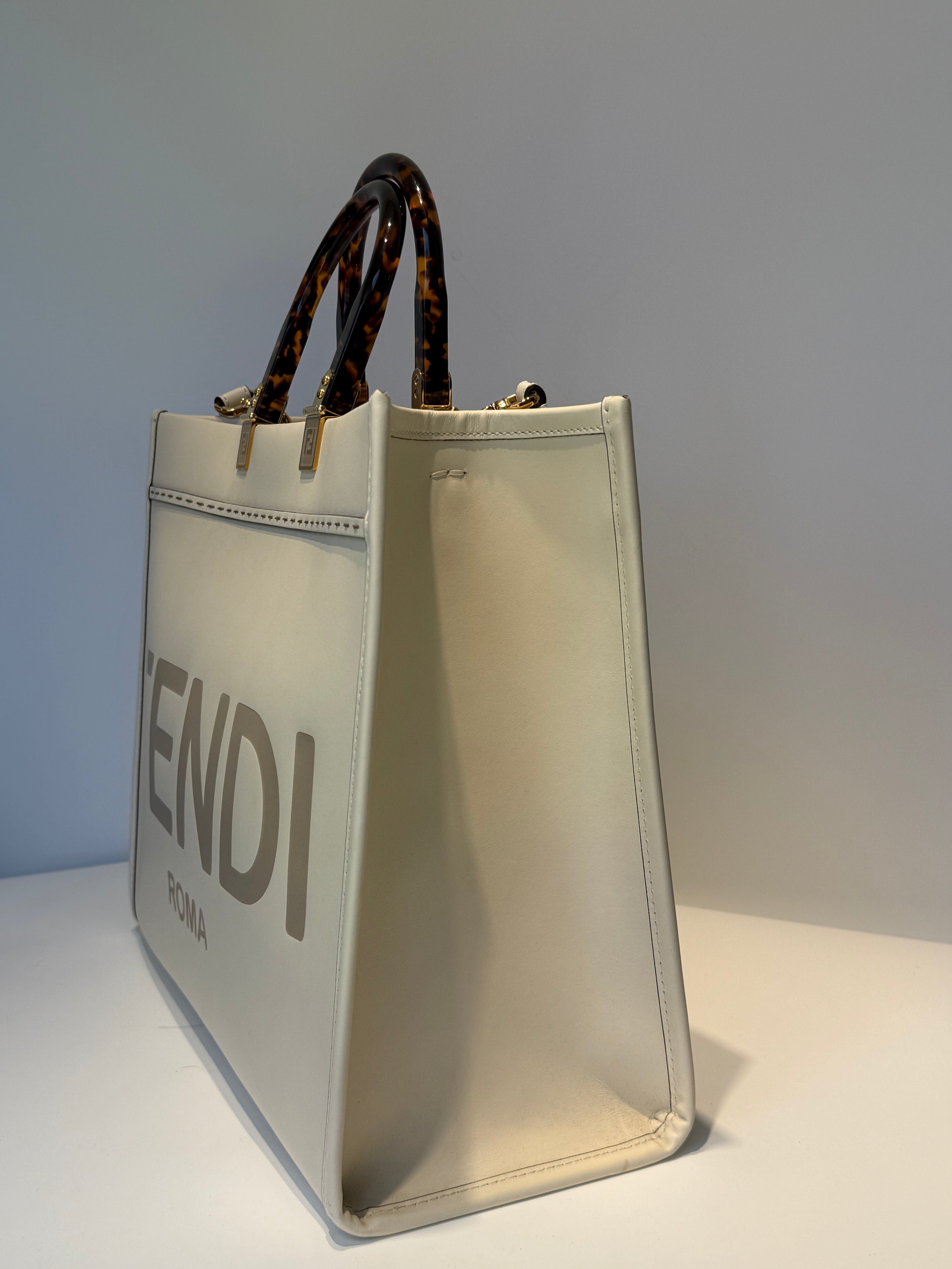 Fendi Leather Sunshine Medium - Queen May