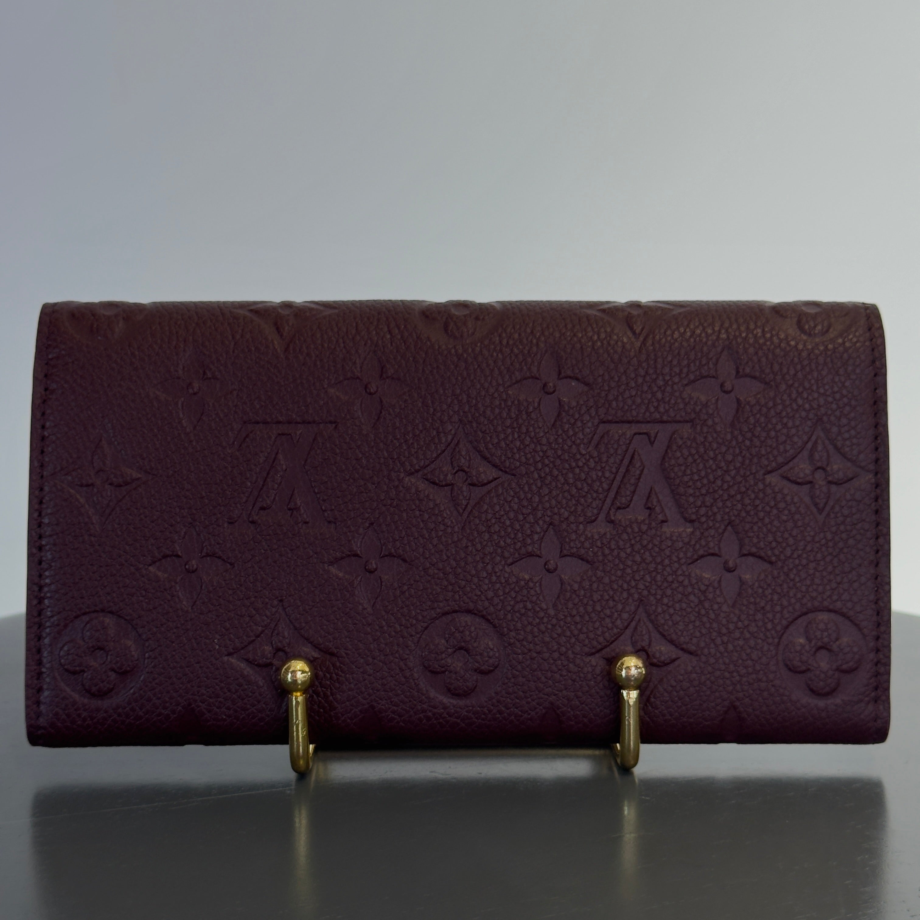 Louis Vuitton Monogram Empreinte Leather Emilie Wallet