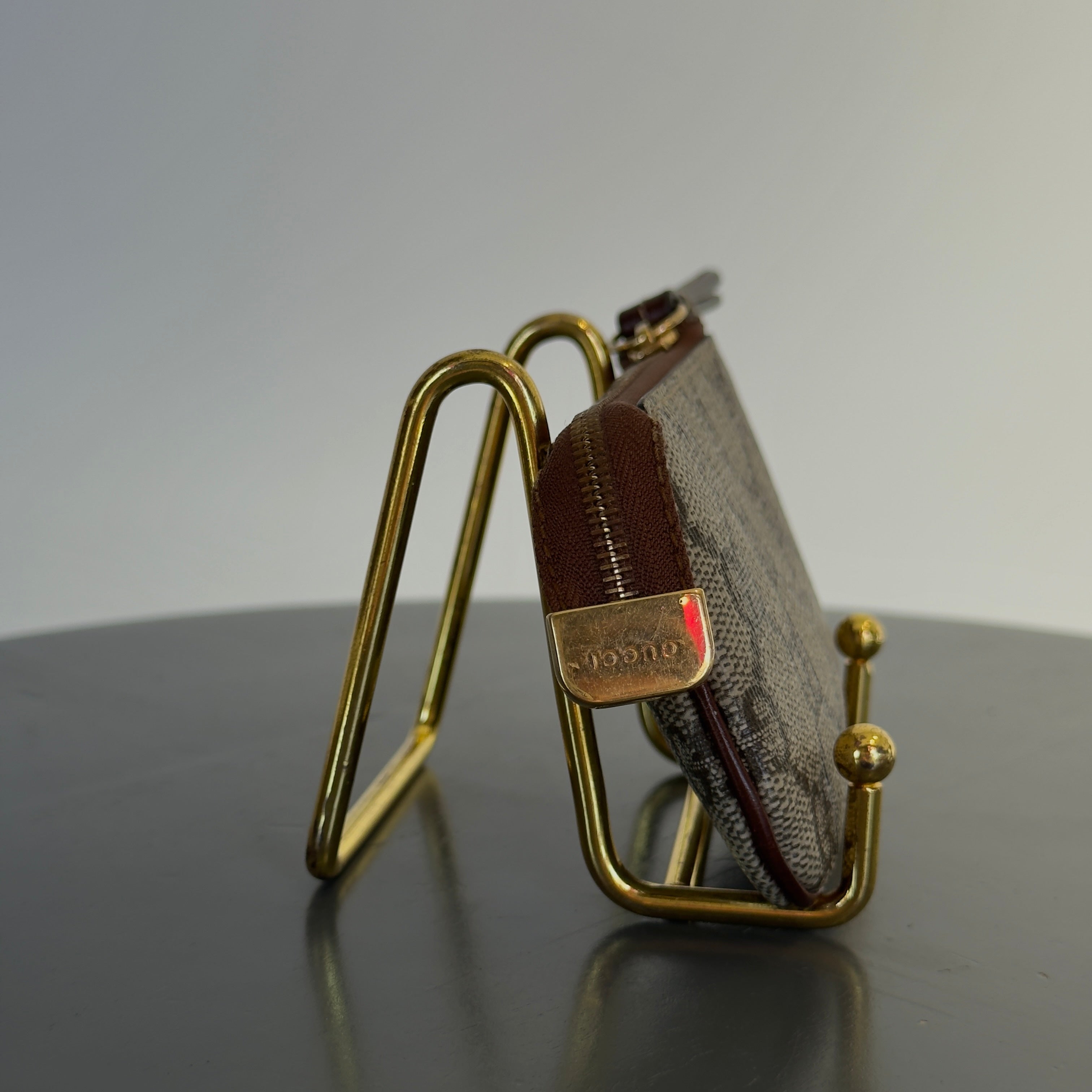Gucci GG Emblem Key Pouch - Queen May