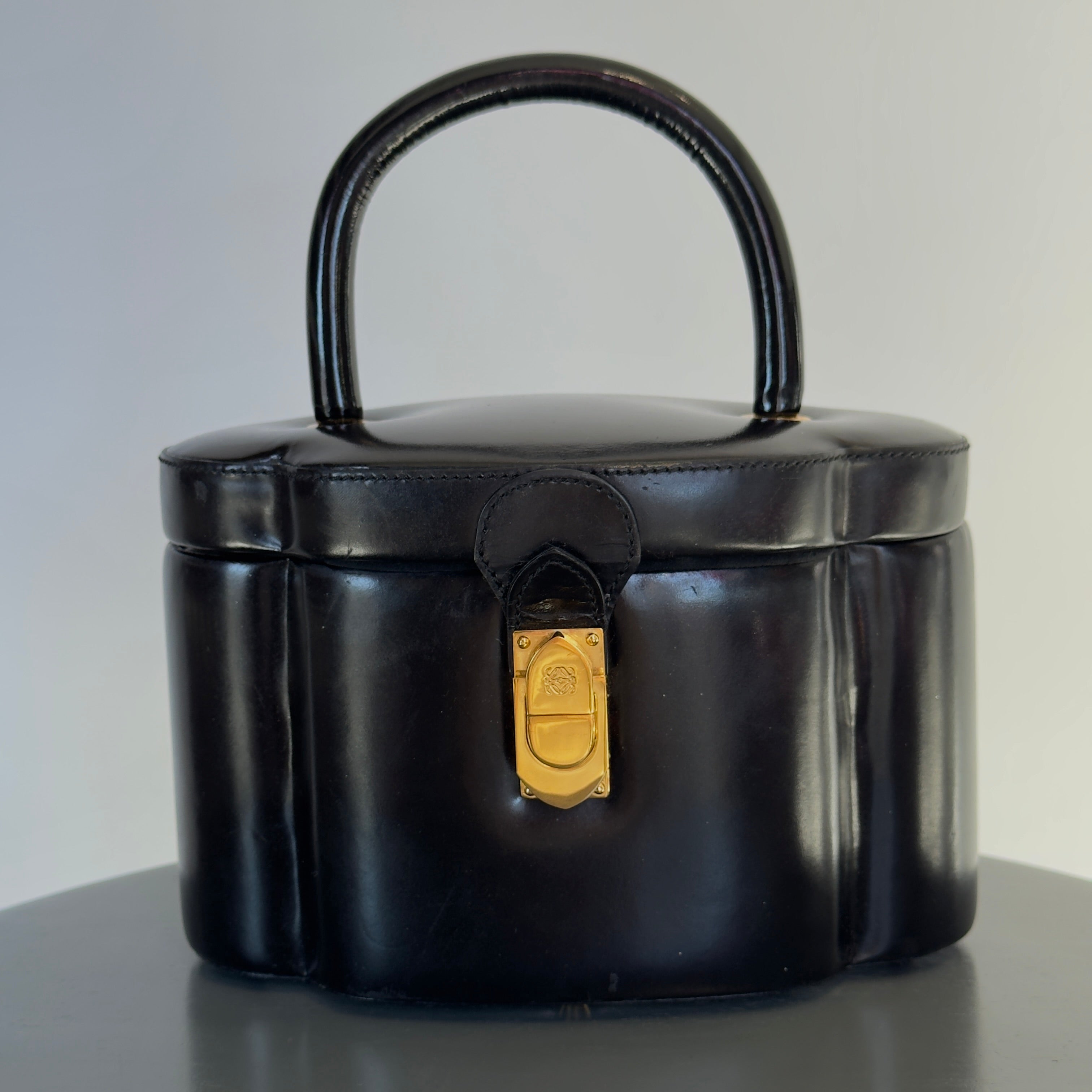 Rare Vintage Loewe Hardcase Top Handle - Queen May