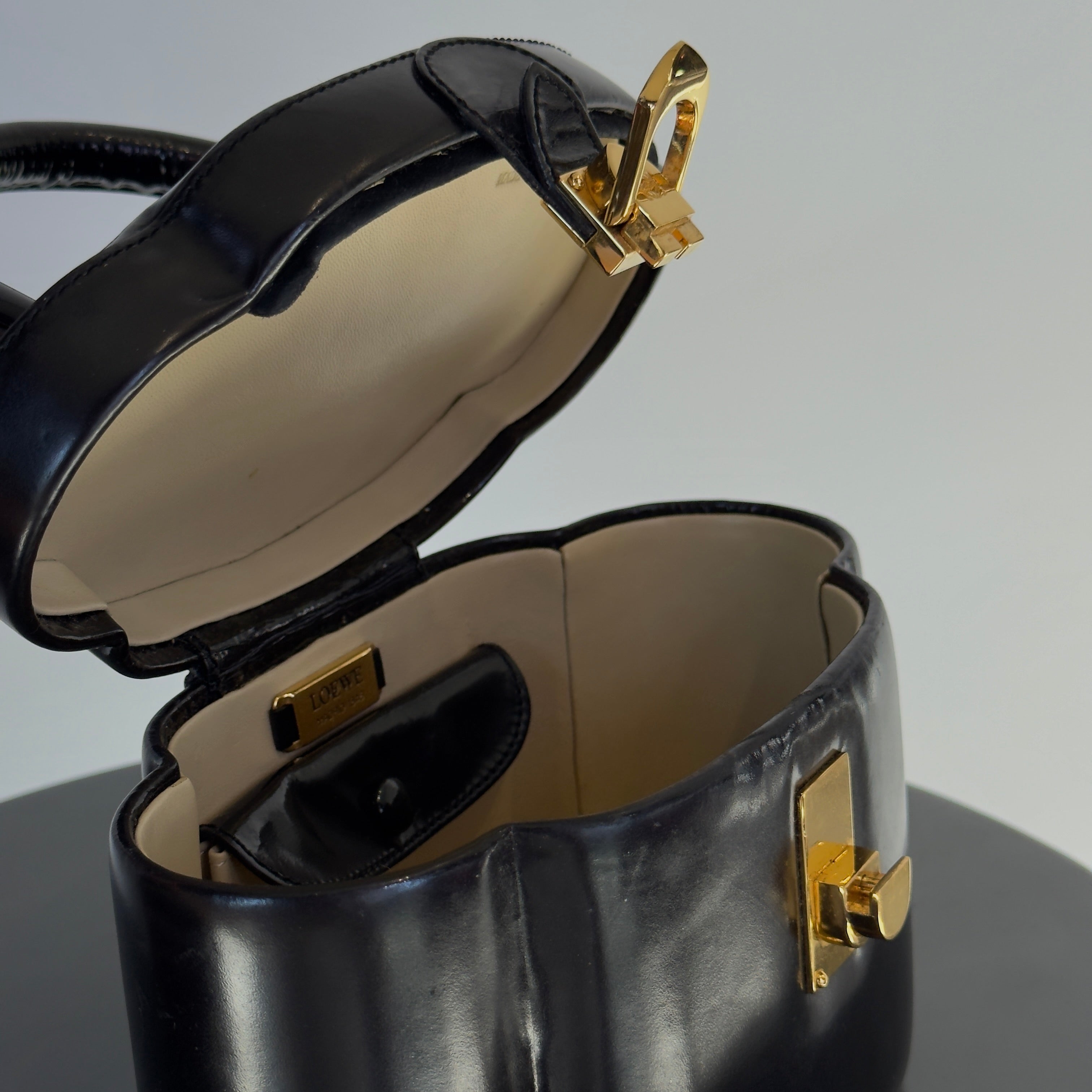 Rare Vintage Loewe Hardcase Top Handle - Queen May