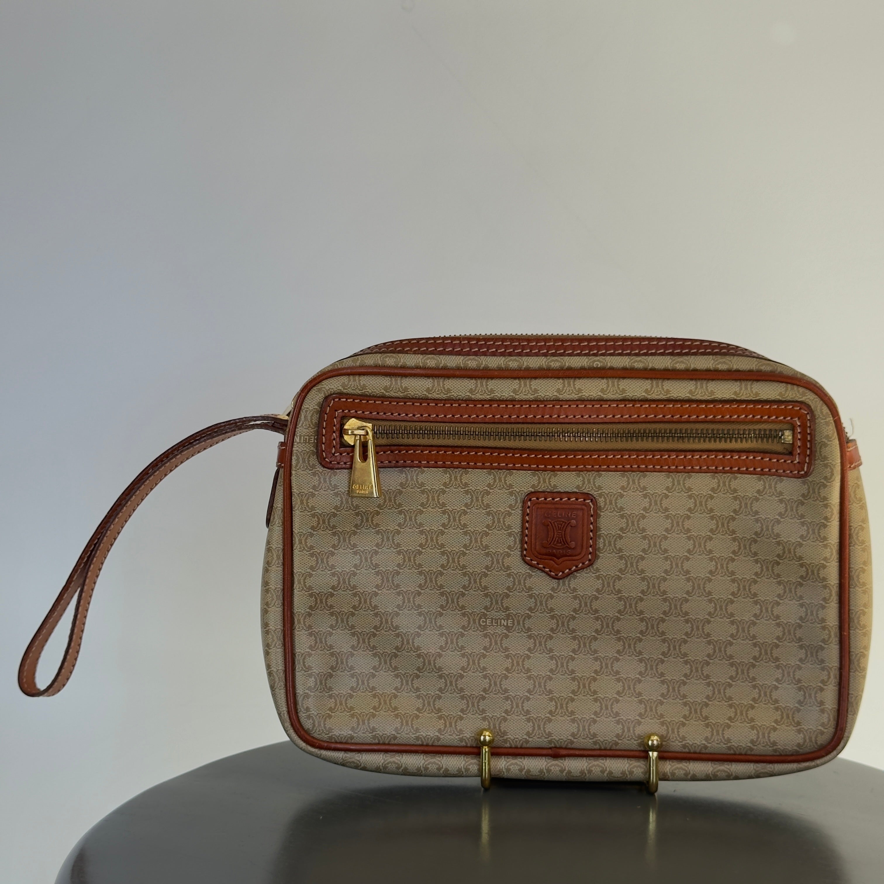 Celine Macadam Wristlet Pouch - Queen May