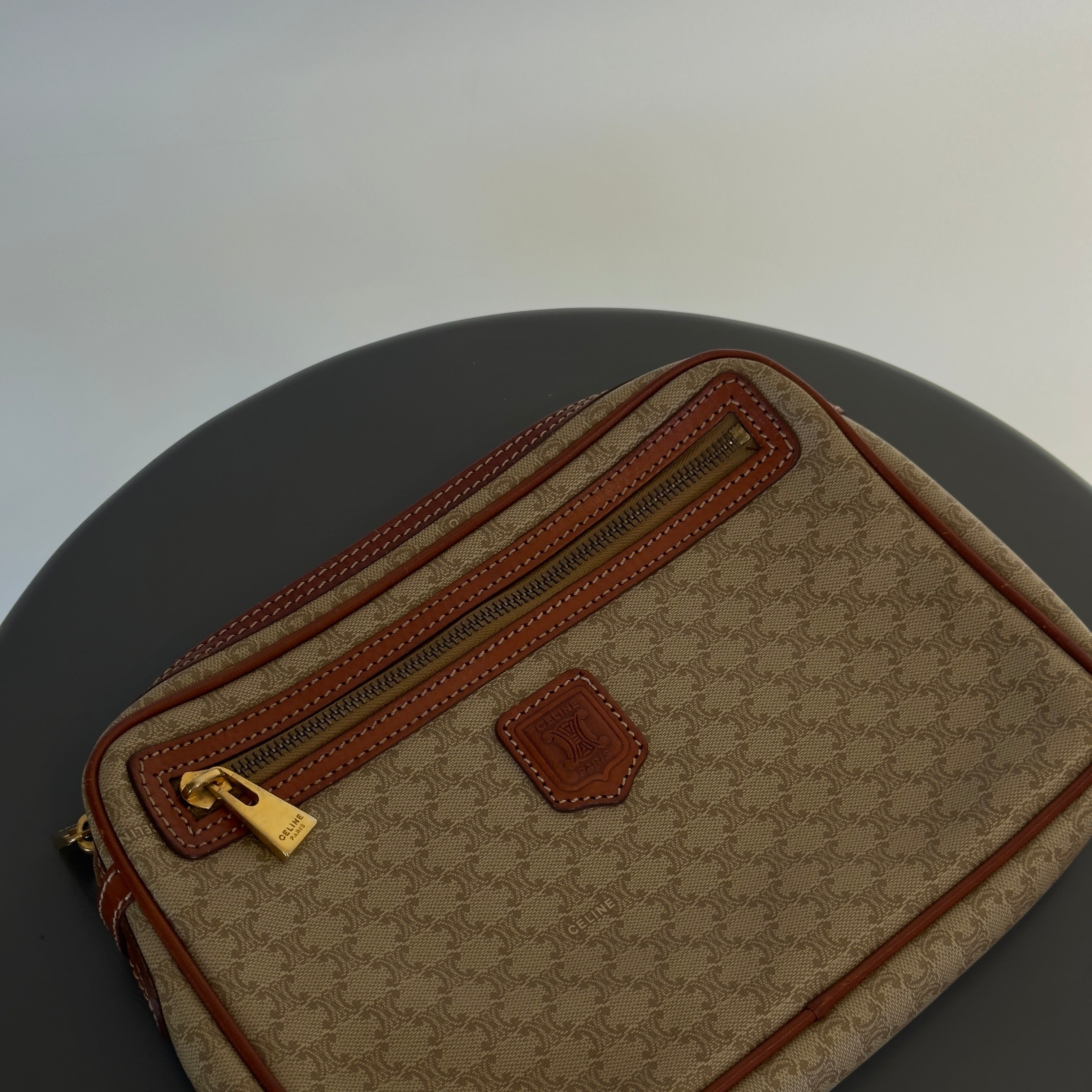 Celine Macadam Wristlet Pouch - Queen May