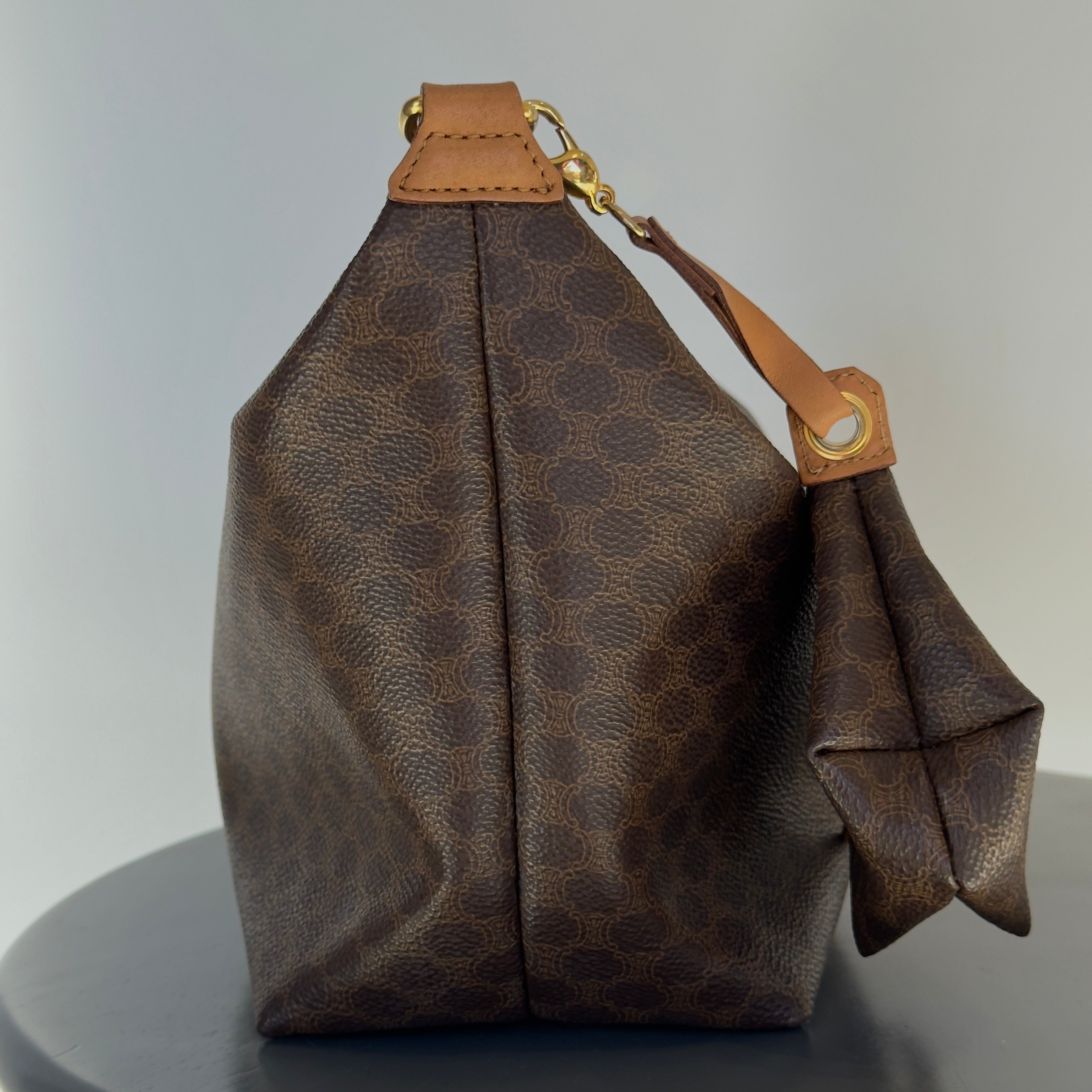 Celine Macadam Handbag With Mini Pouch - Queen May