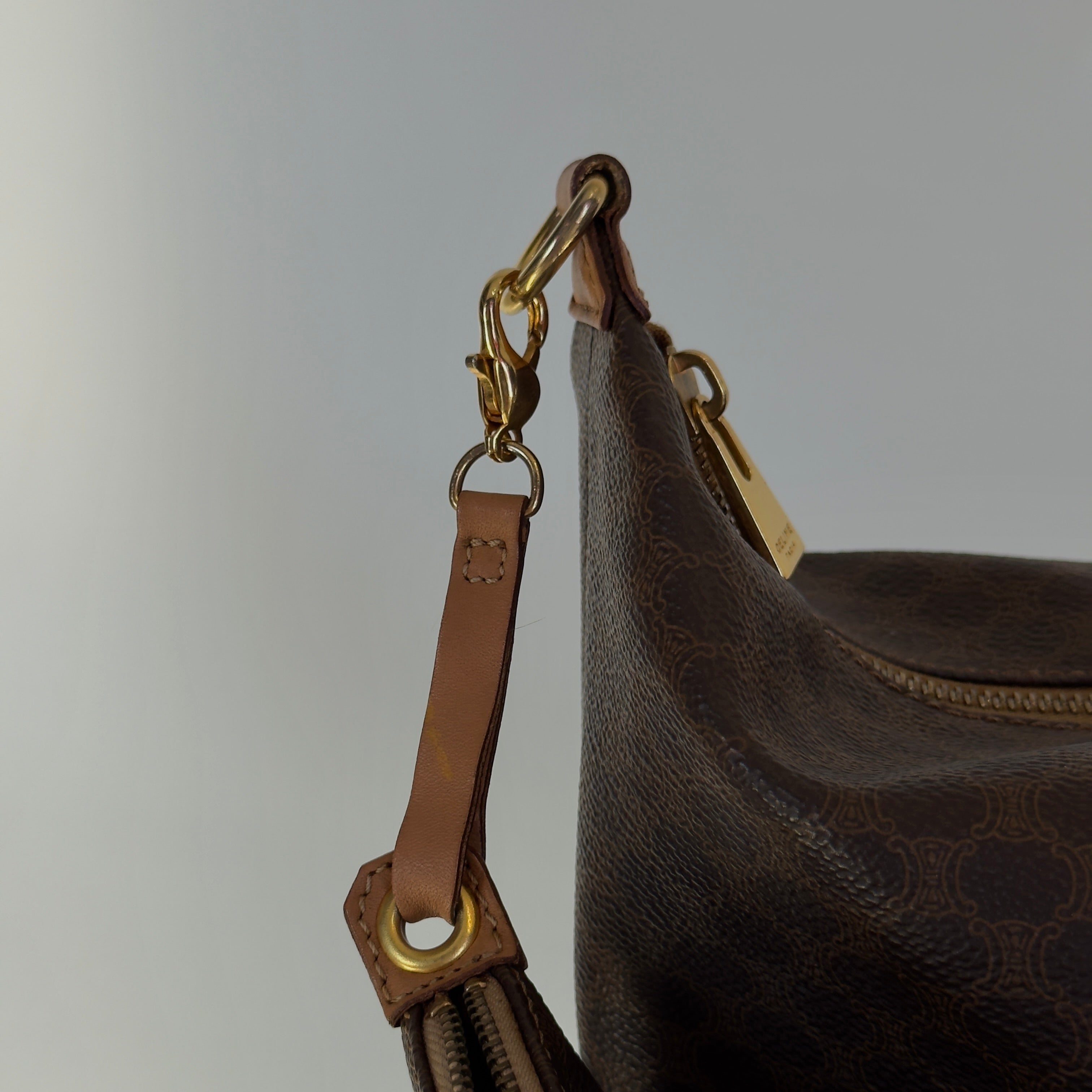 Celine Macadam Handbag With Mini Pouch - Queen May