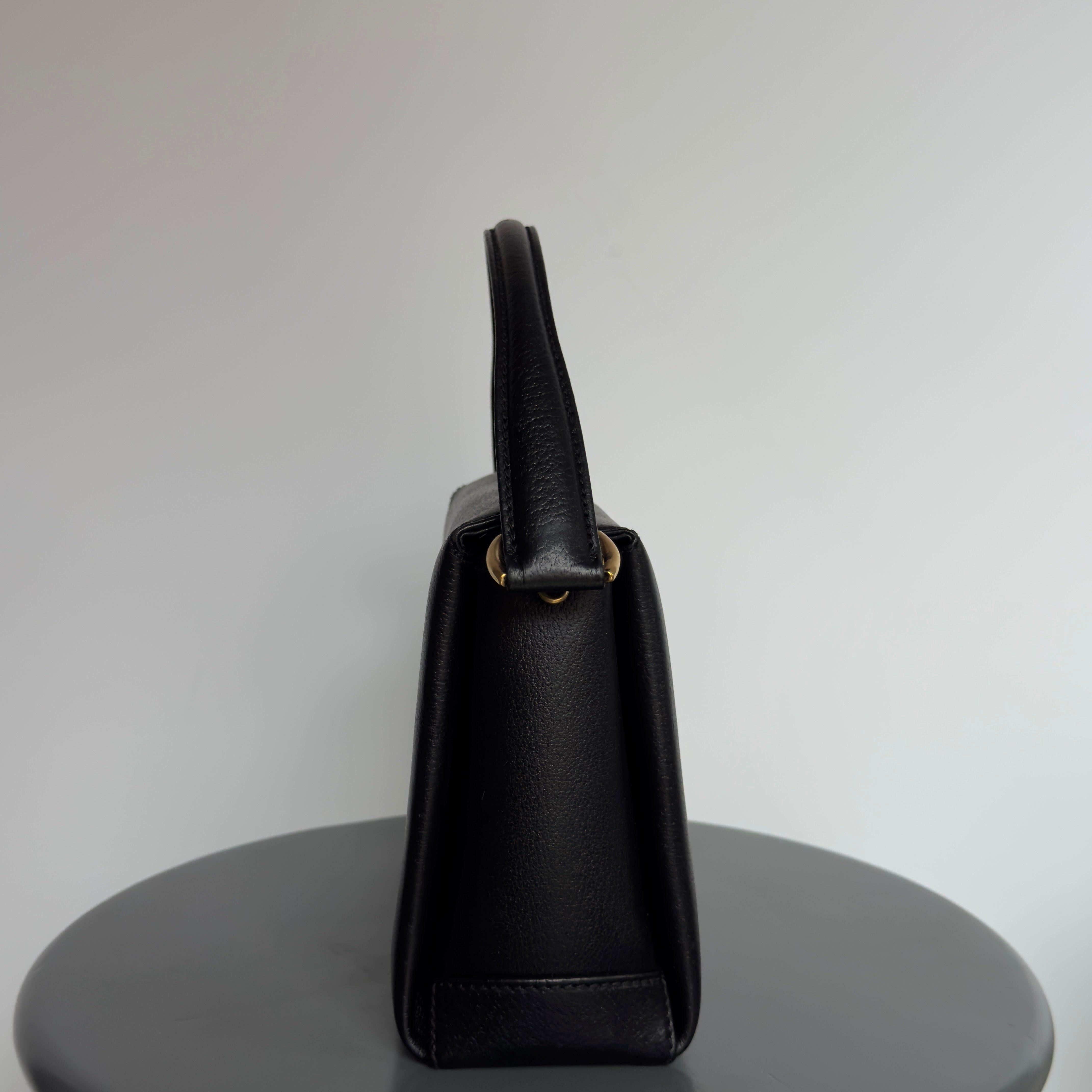 Vintage 1990s Gucci Top Handle with Bamboo Clasp - Queen May