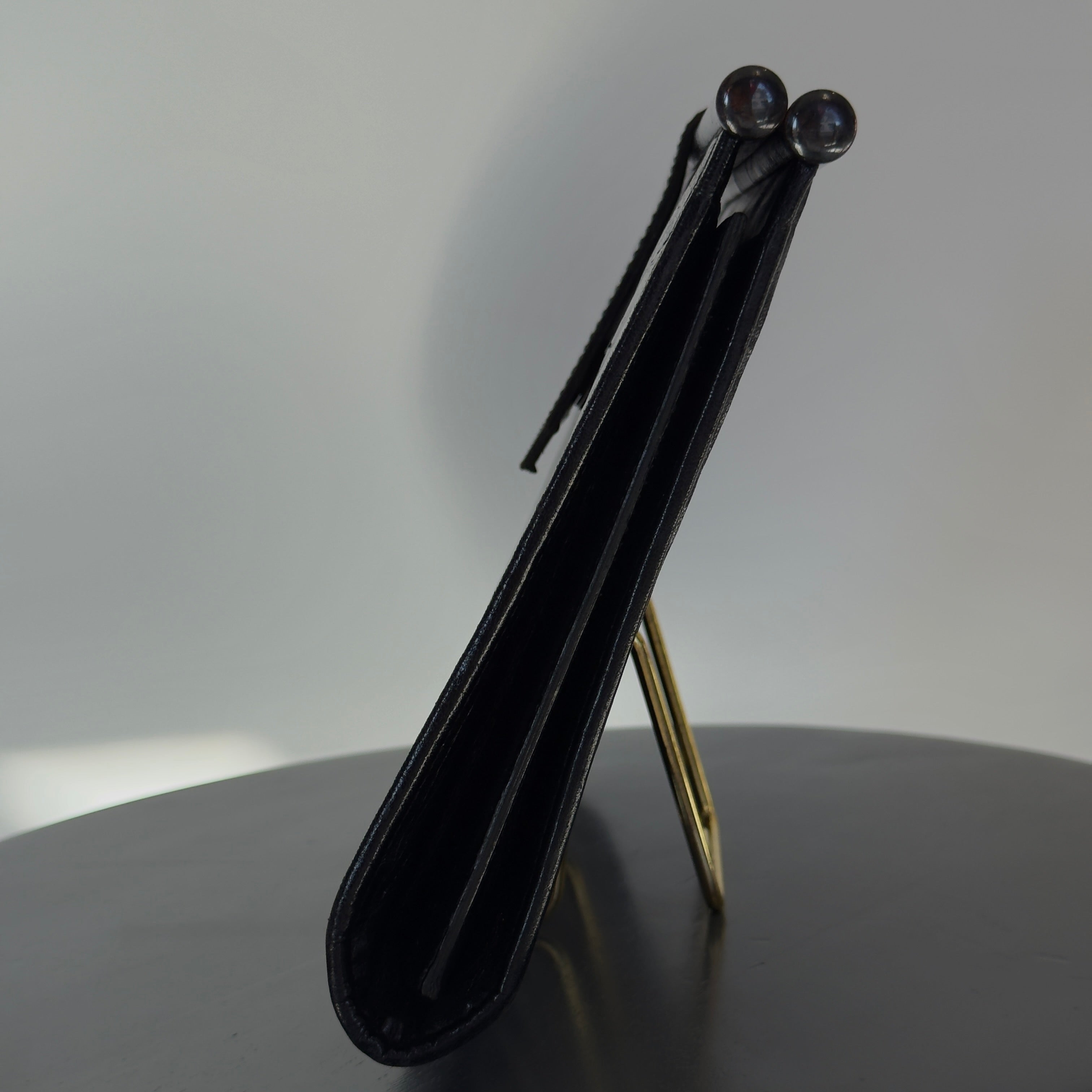 Vintage Yves Saint Laurent Black Clutch - Queen May