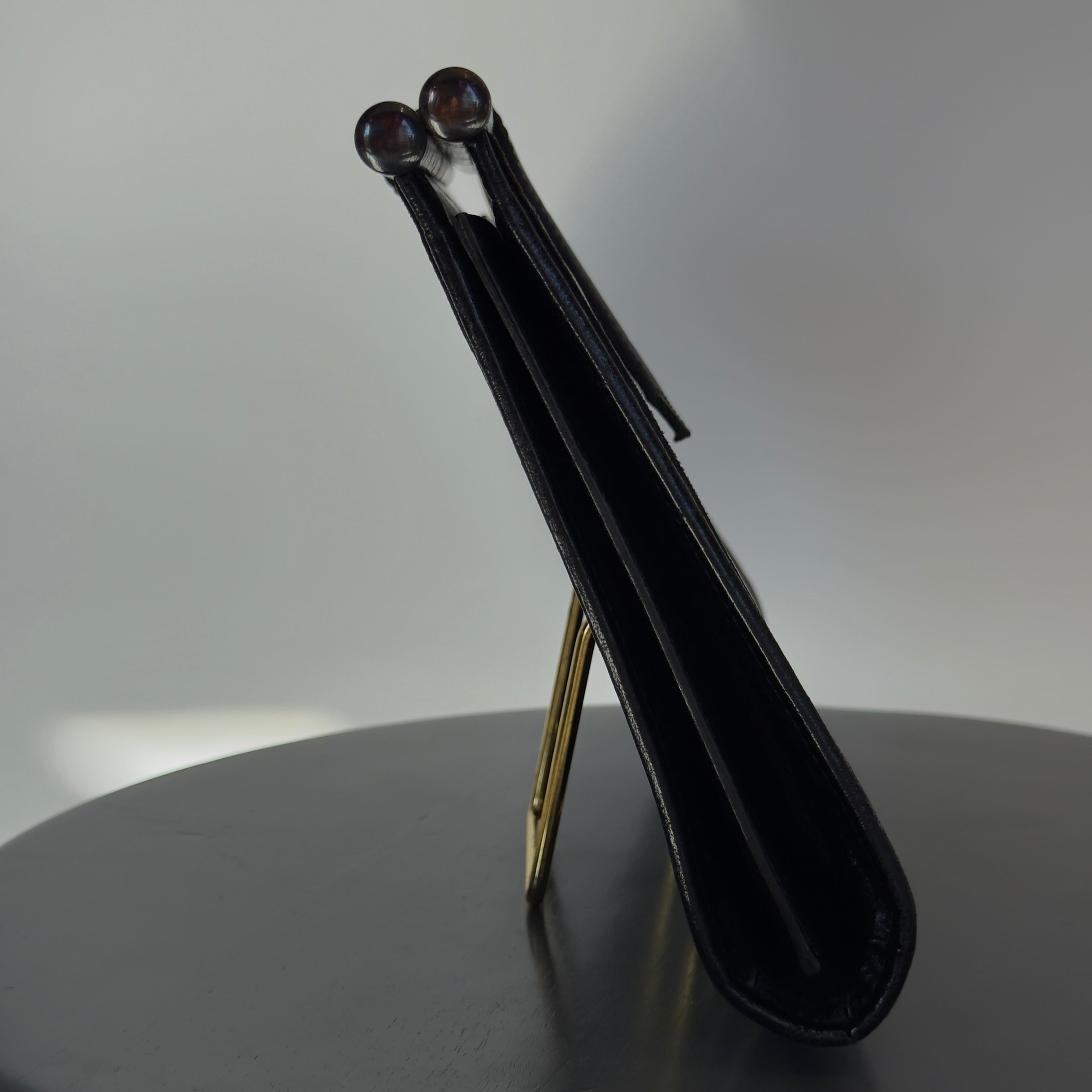 Vintage Yves Saint Laurent Black Clutch - Queen May