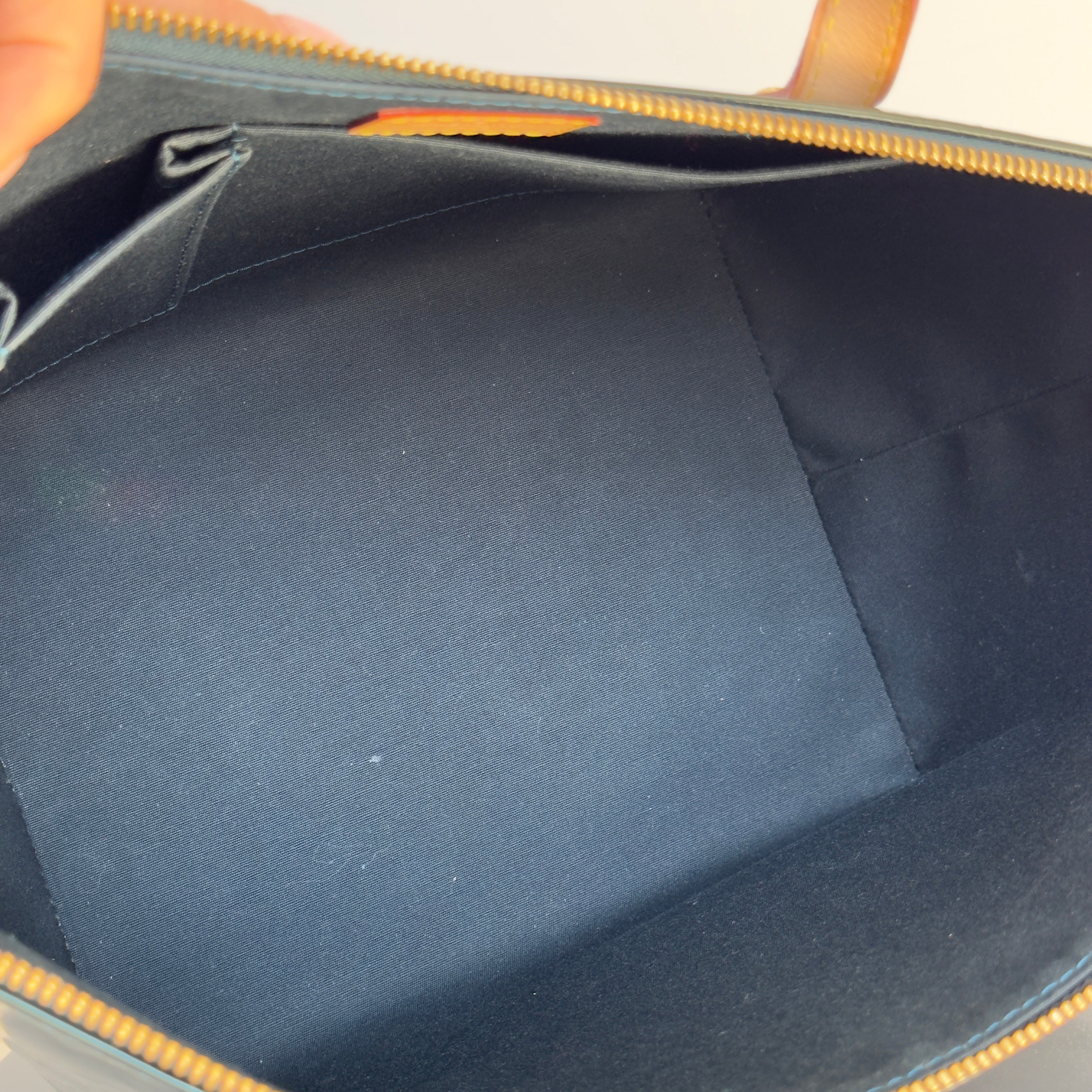 Louis Vuitton Rare Green Vernis Bellevue Tote GM - Queen May