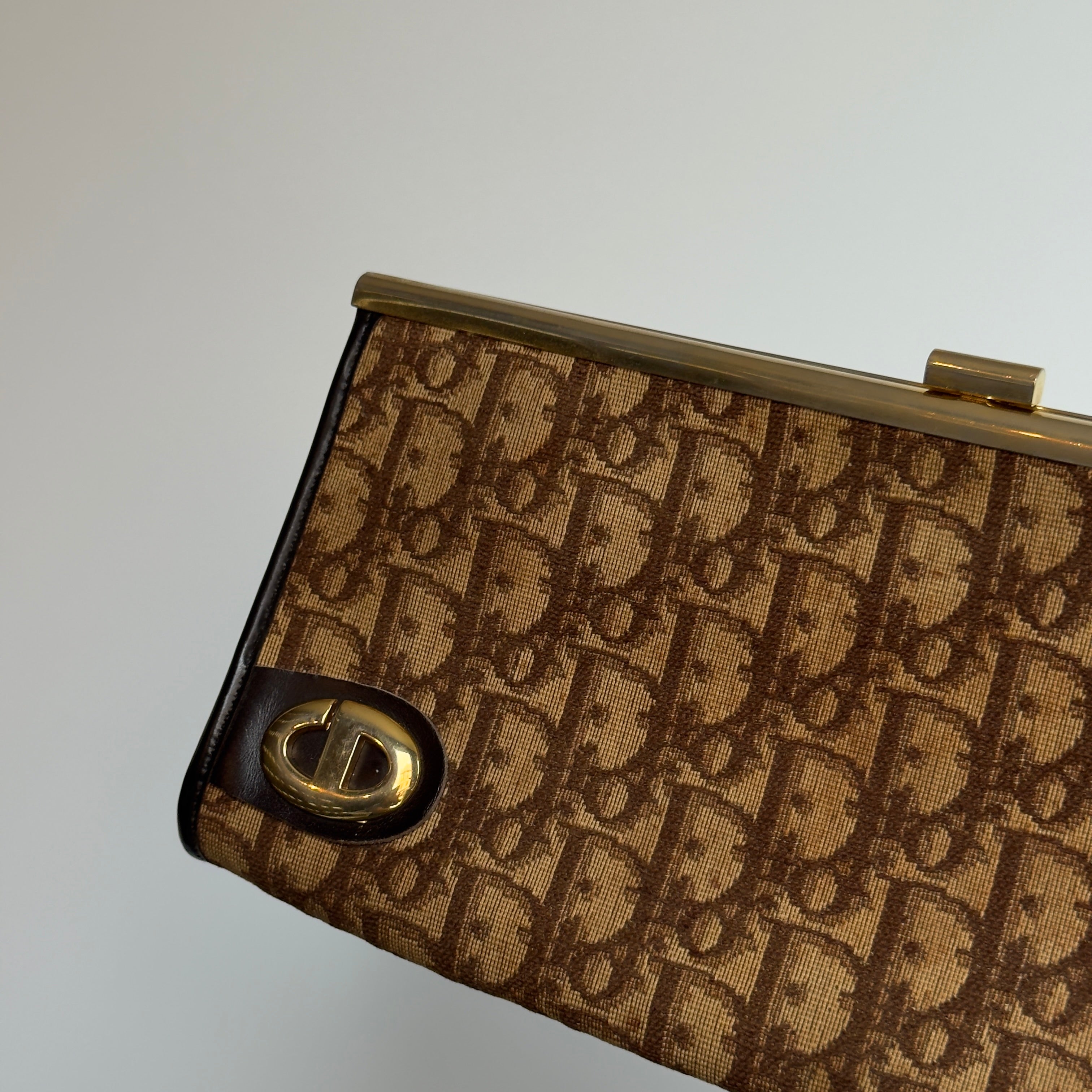 Vintage Dior Trotter Clutch - Queen May