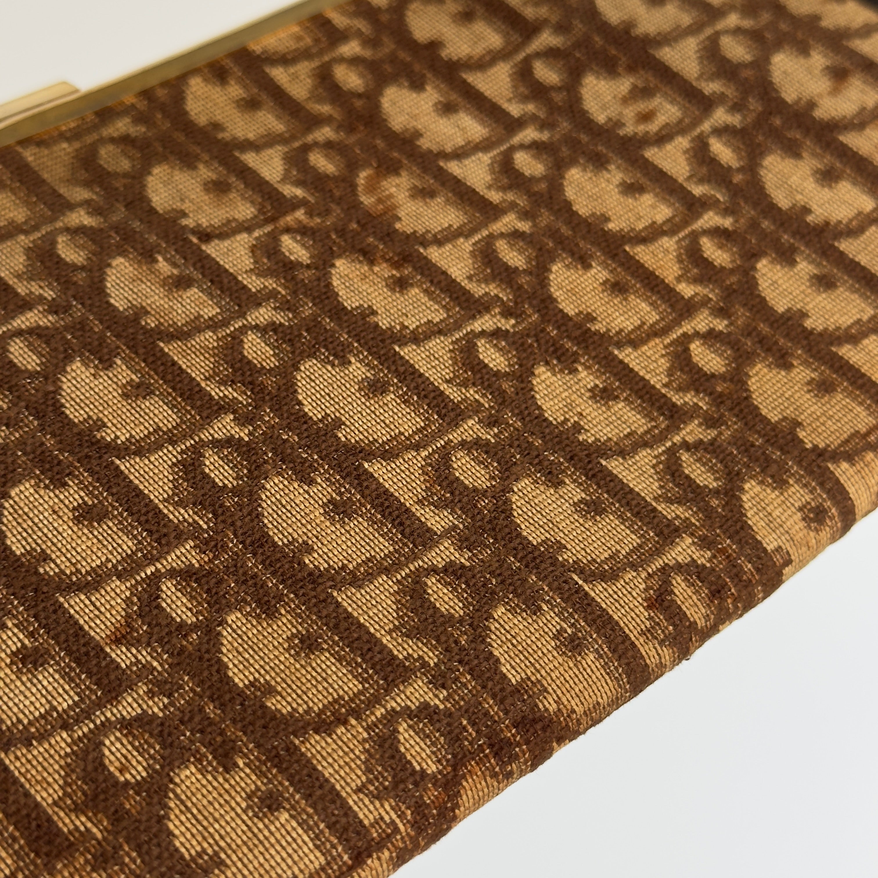 Vintage Dior Trotter Clutch - Queen May