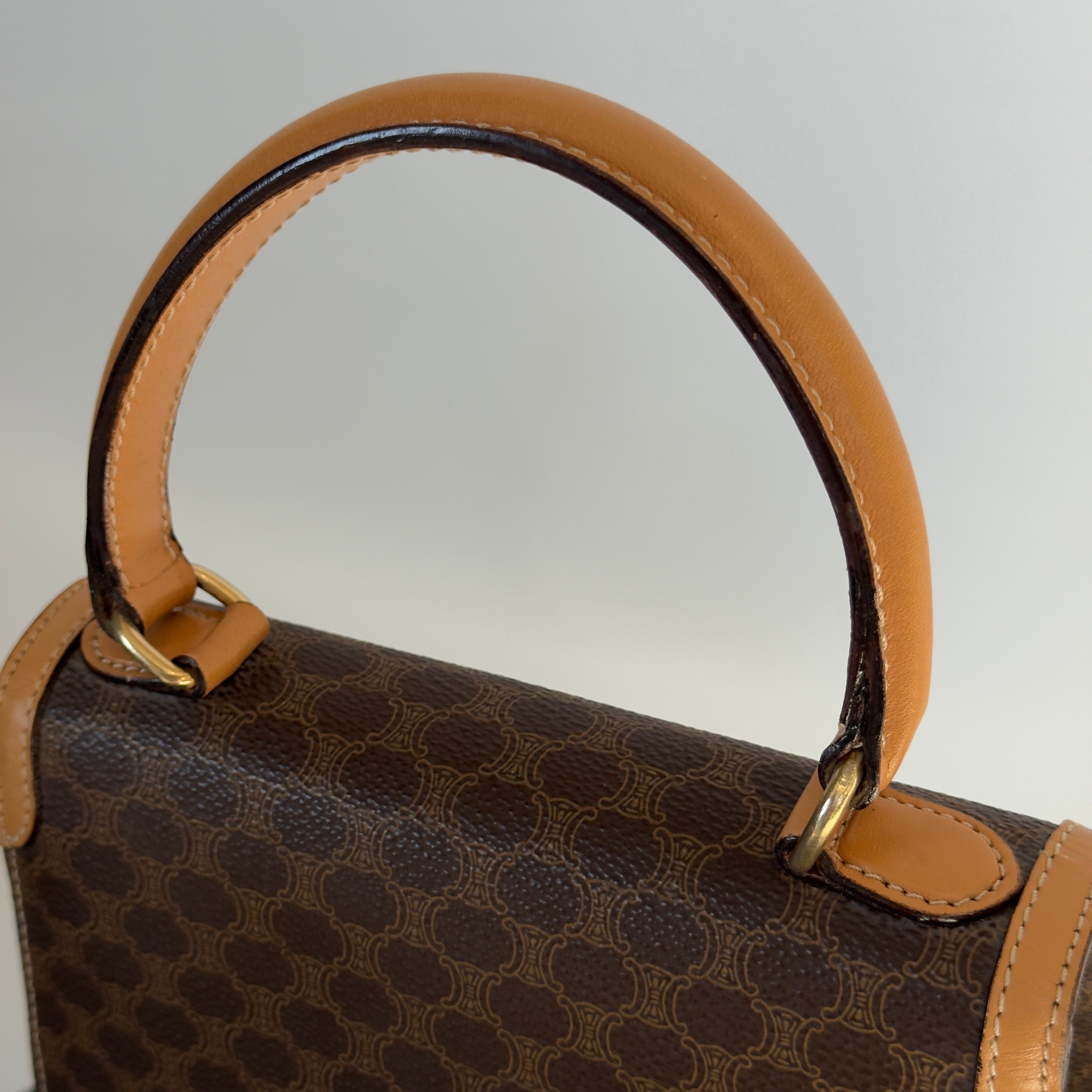 Vintage Celine Macadam Top Handle - Queen May