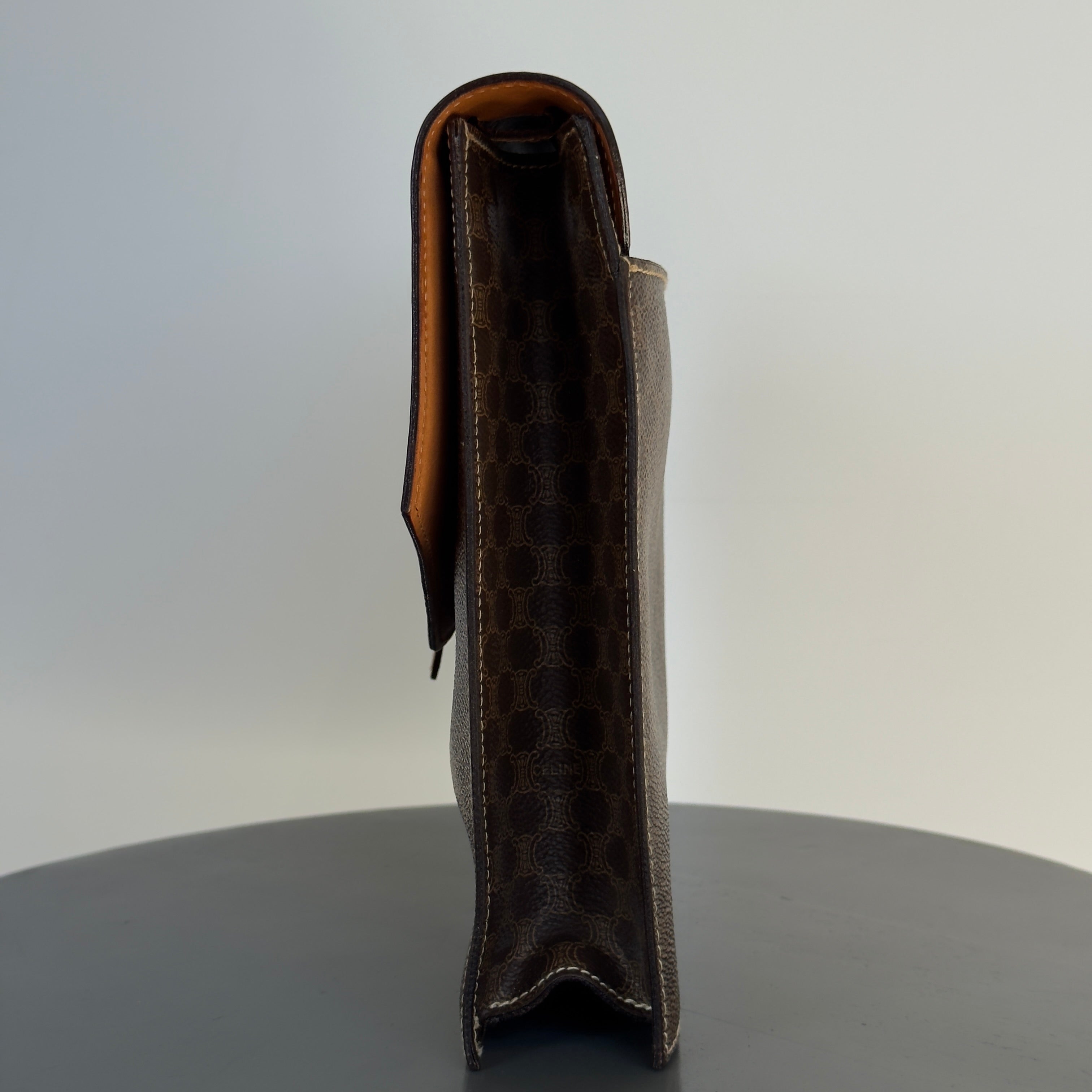 Celine Macadam Triomphe Crossbody Flap Bag - Queen May